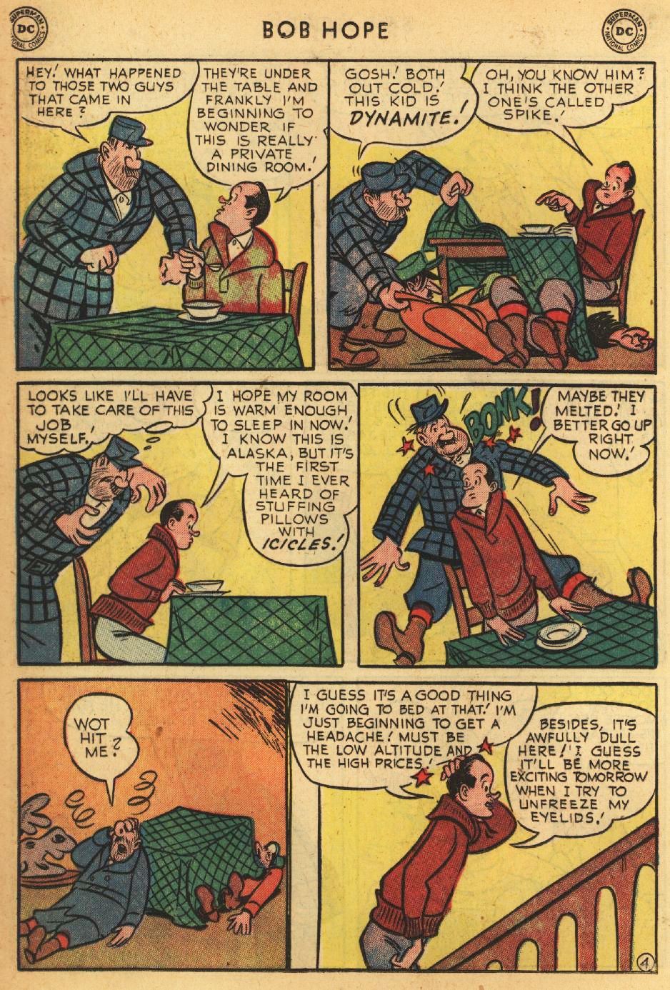 Read online The Adventures of Bob Hope comic -  Issue #17 - 16