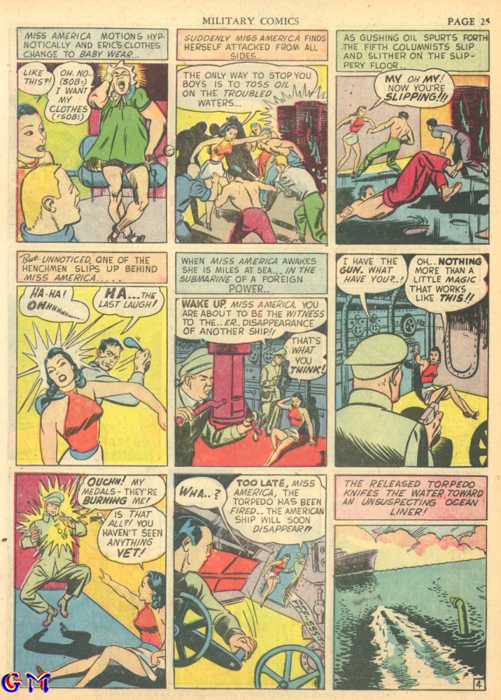 Read online Military Comics comic -  Issue #5 - 27