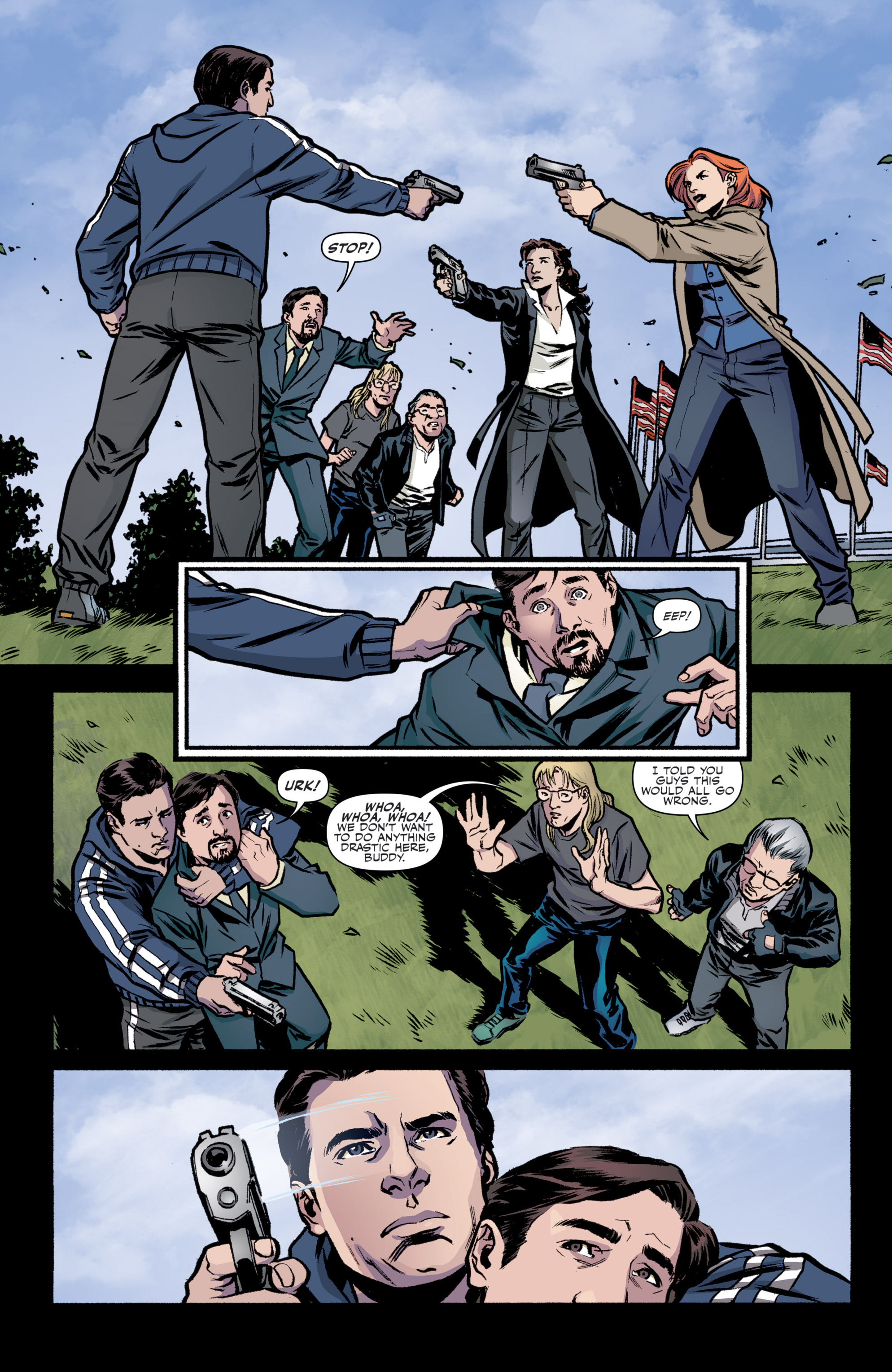 Read online The X-Files: Deviations 2017 comic -  Issue # Full - 22
