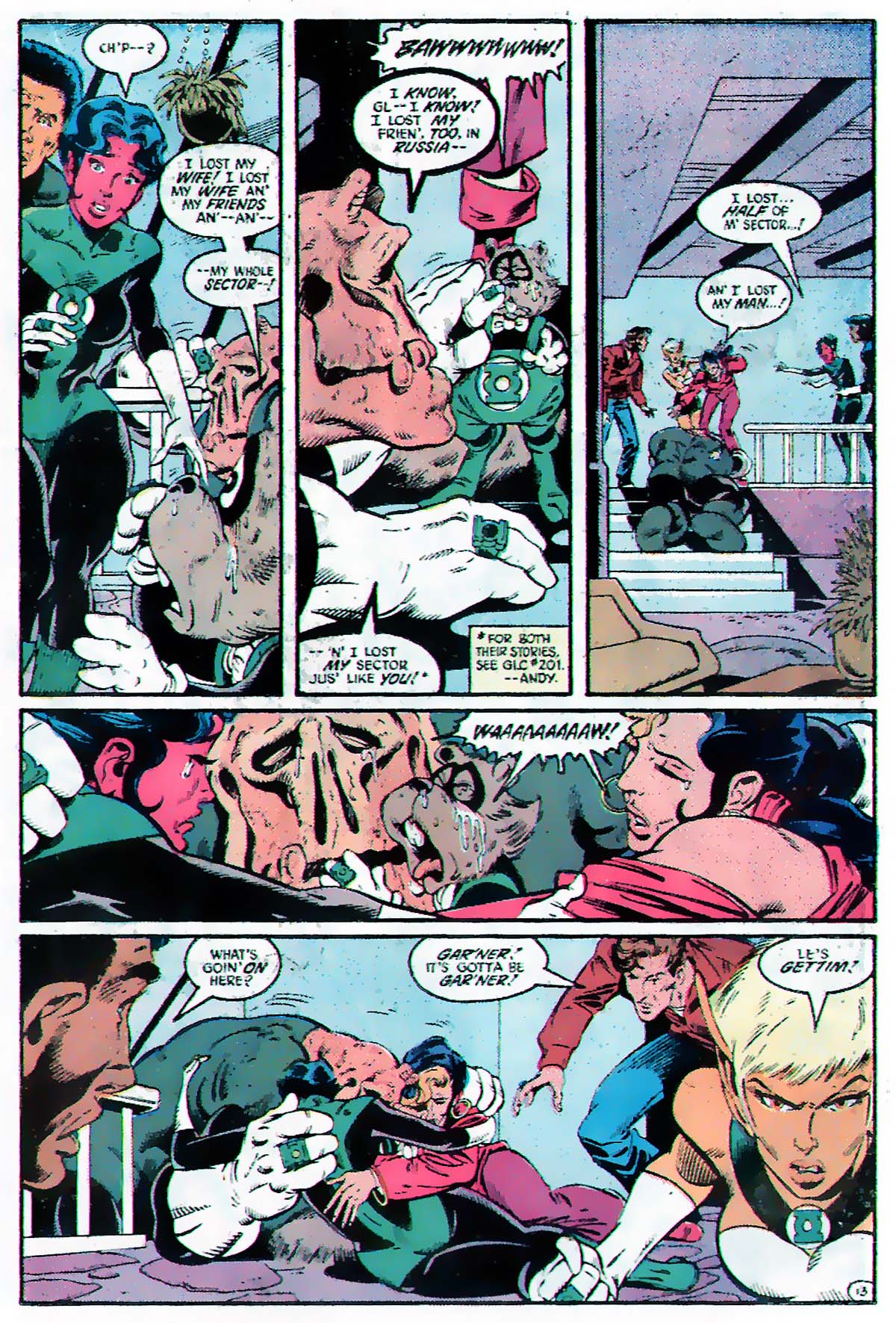 Read online The Green Lantern Corps comic -  Issue #211 - 14