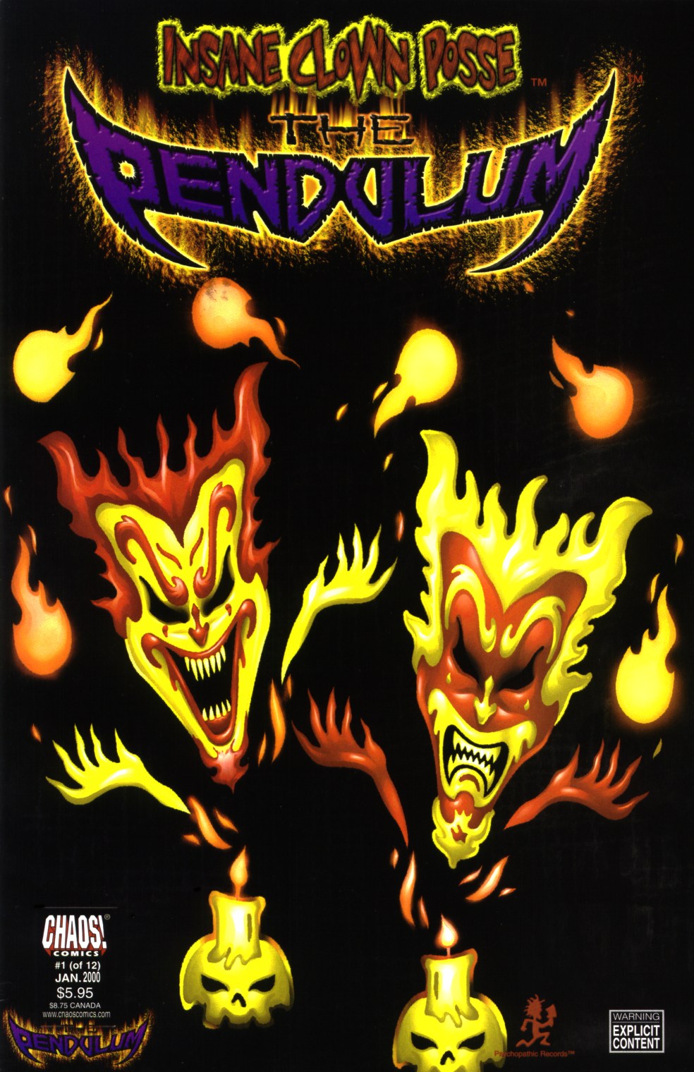 Read online Insane Clown Posse: The Pendulum comic -  Issue #1 - 1