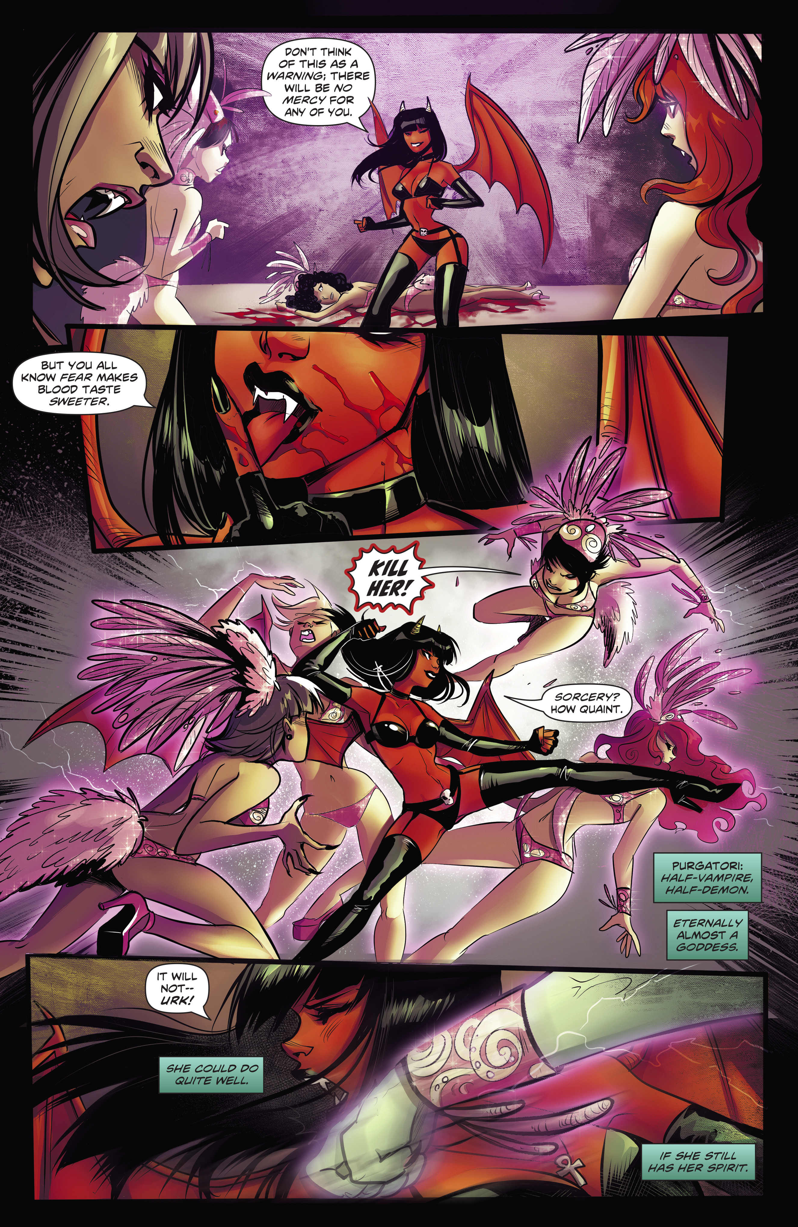Read online Swords of Sorrow: Chaos! Prequel comic -  Issue # Full - 6