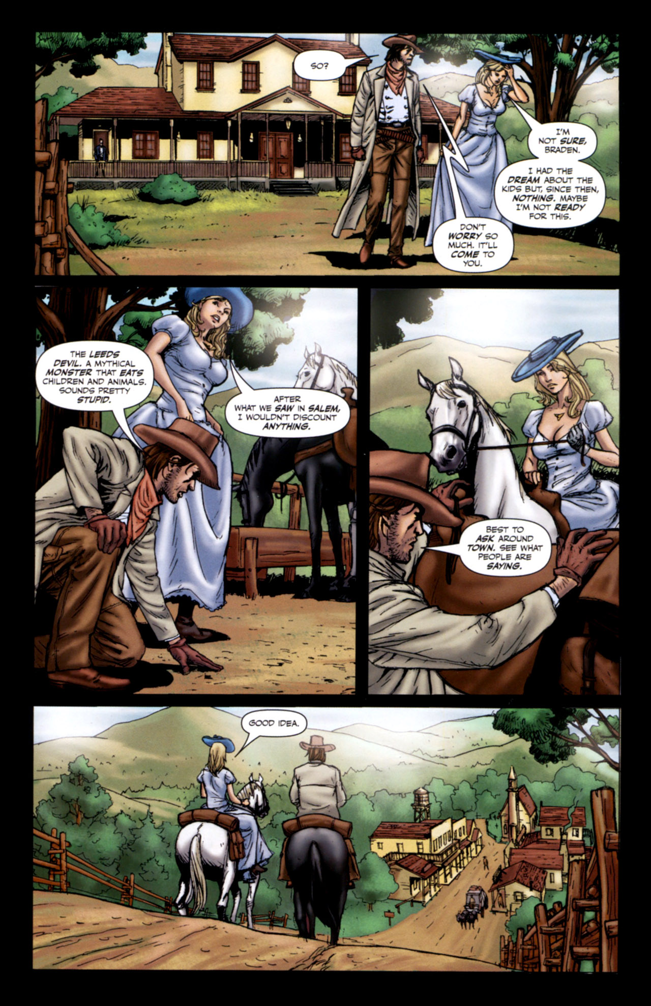 Read online Salem's Daughter comic -  Issue #4 - 6