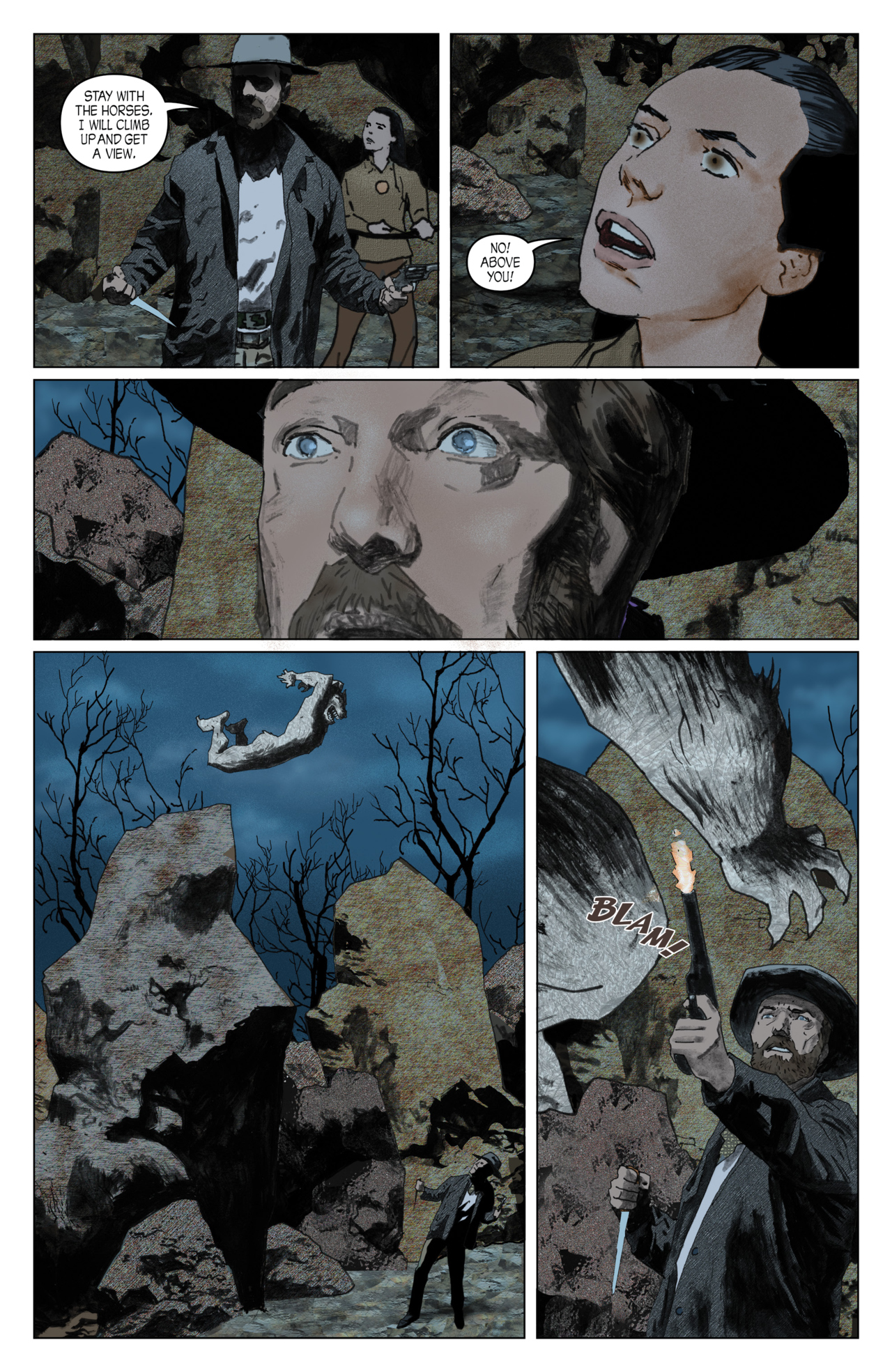 Read online John Carpenter's Night Terrors comic -  Issue # Black Sparrow - 61