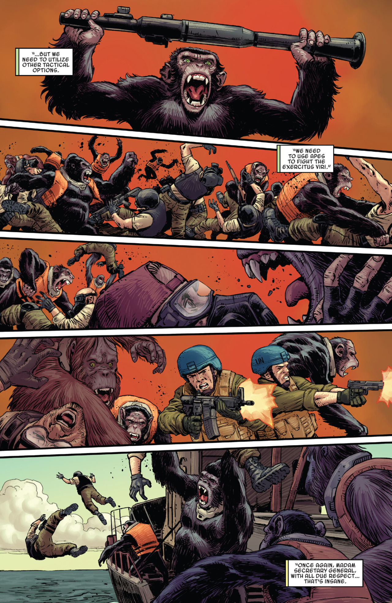 Read online Planet of the Apes (2023) comic -  Issue #4 - 13