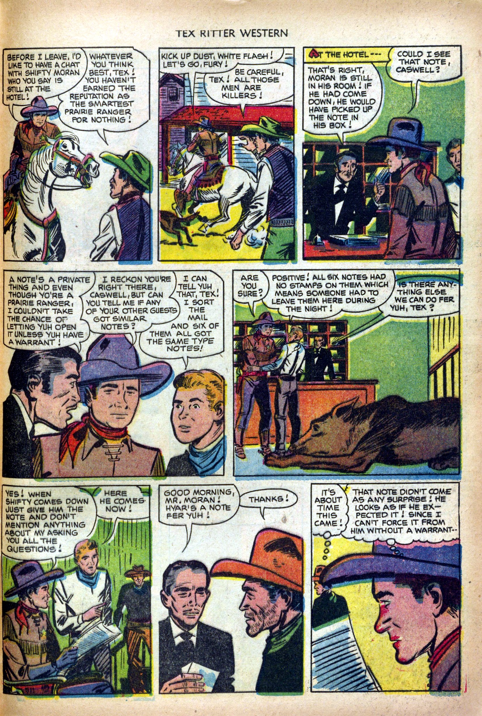 Read online Tex Ritter Western comic -  Issue #12 - 29