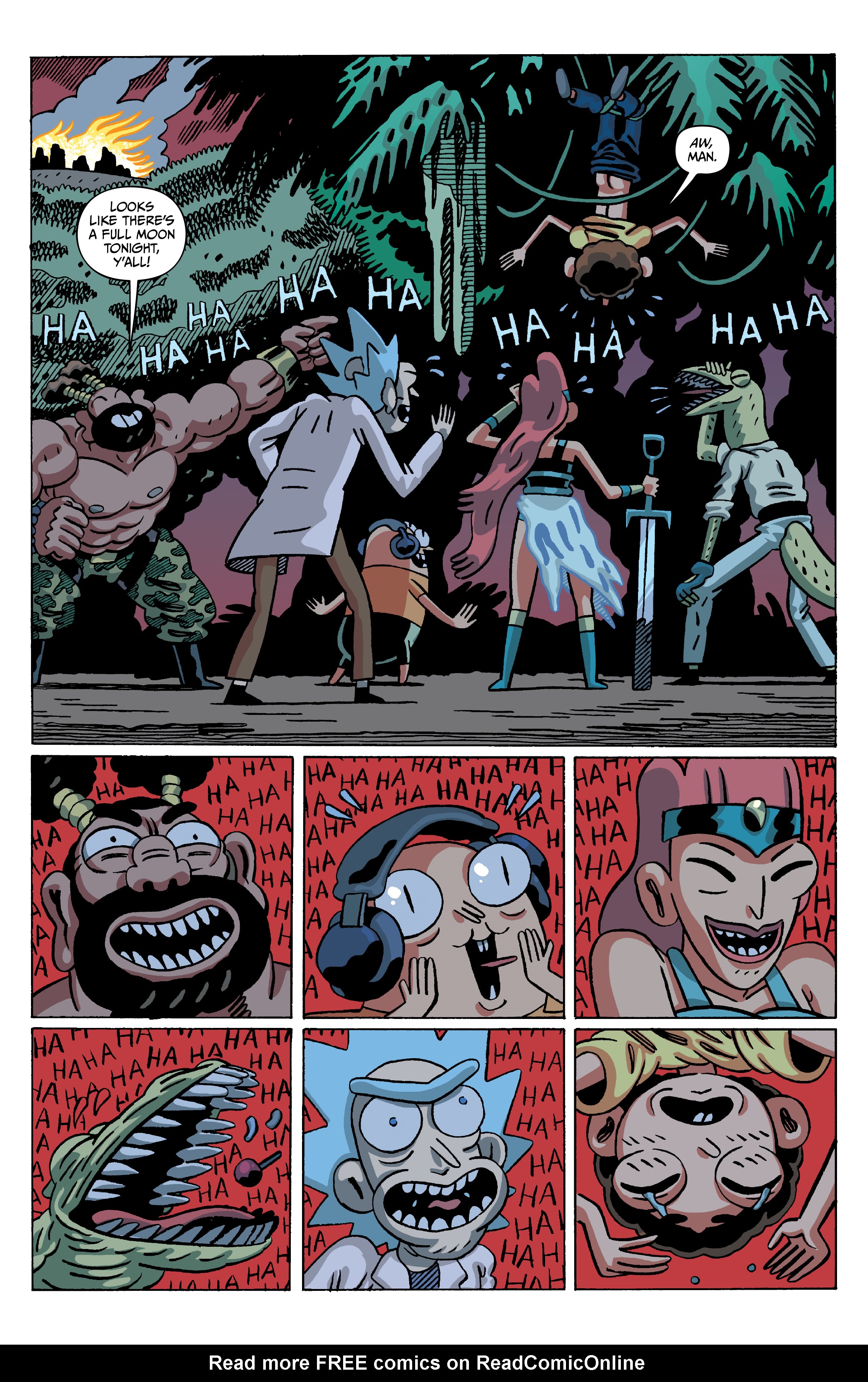 Read online Rick and Morty Deluxe Edition comic -  Issue # TPB 7 (Part 1) - 95