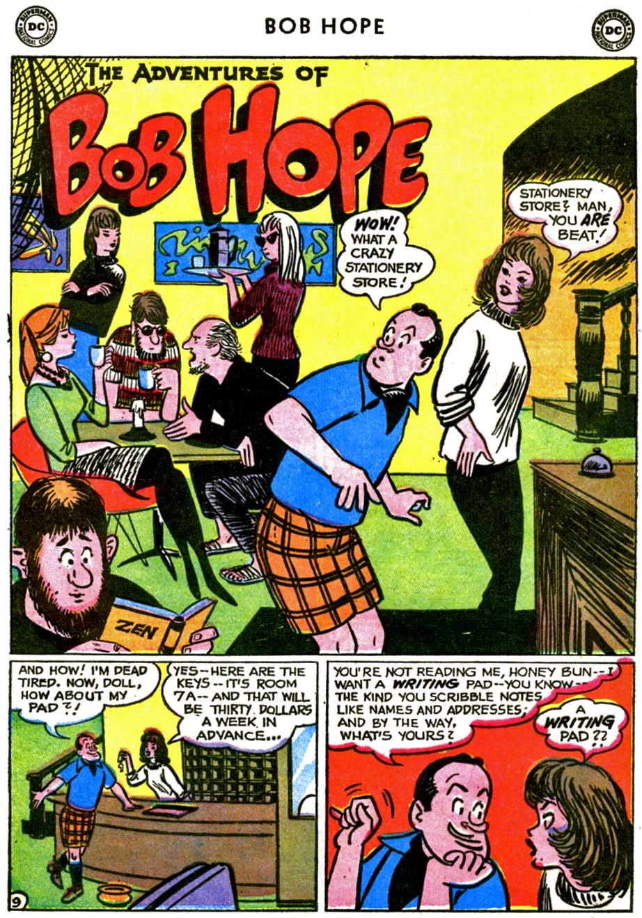 Read online The Adventures of Bob Hope comic -  Issue #72 - 13