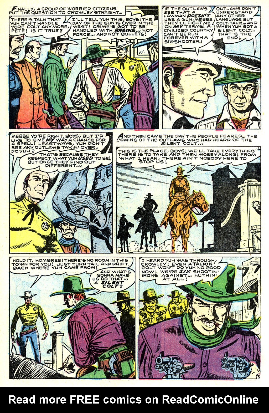Read online Two Gun Western comic -  Issue #7 - 31