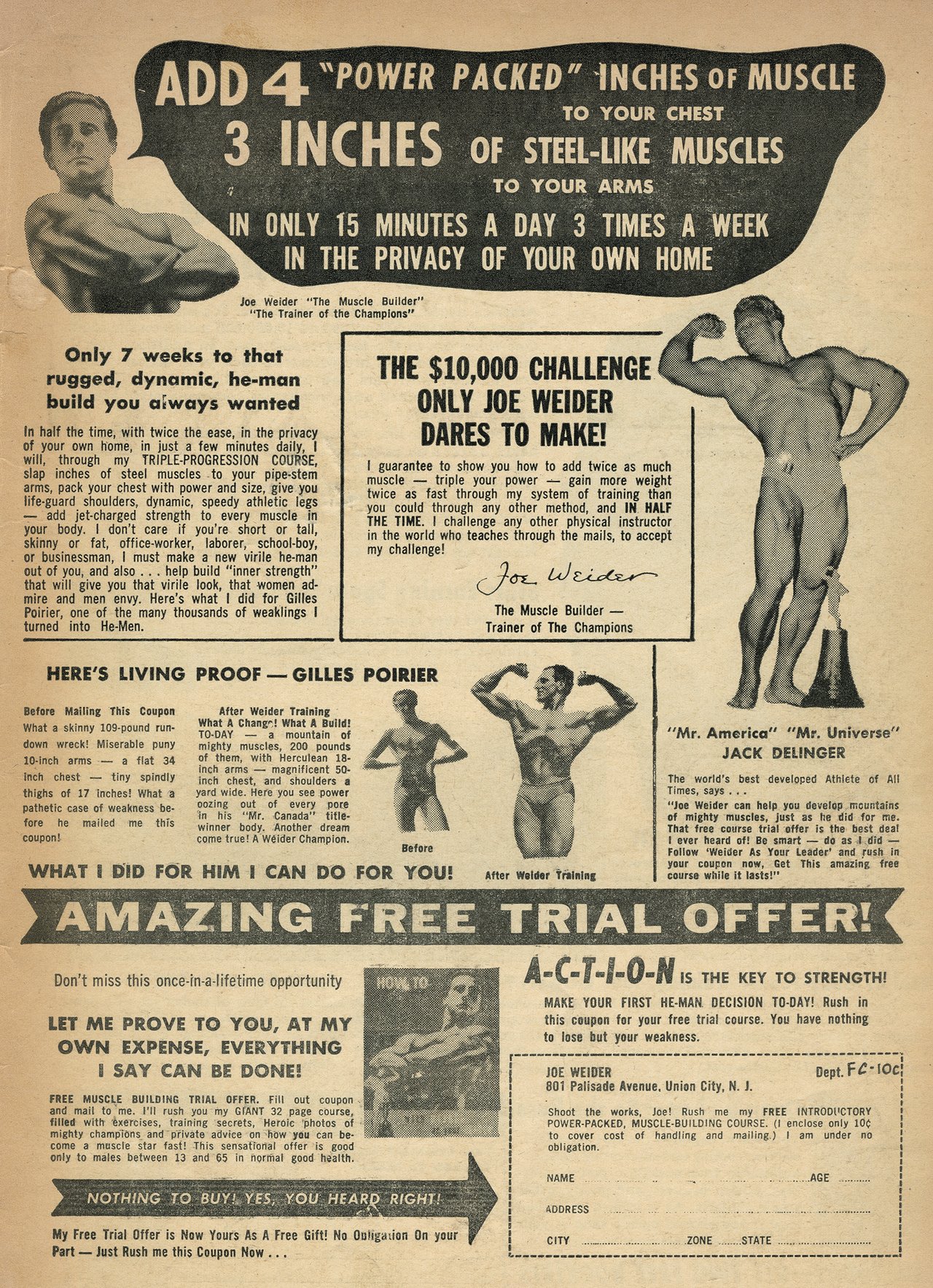 Read online Men in Action (1957) comic -  Issue #4 - 35
