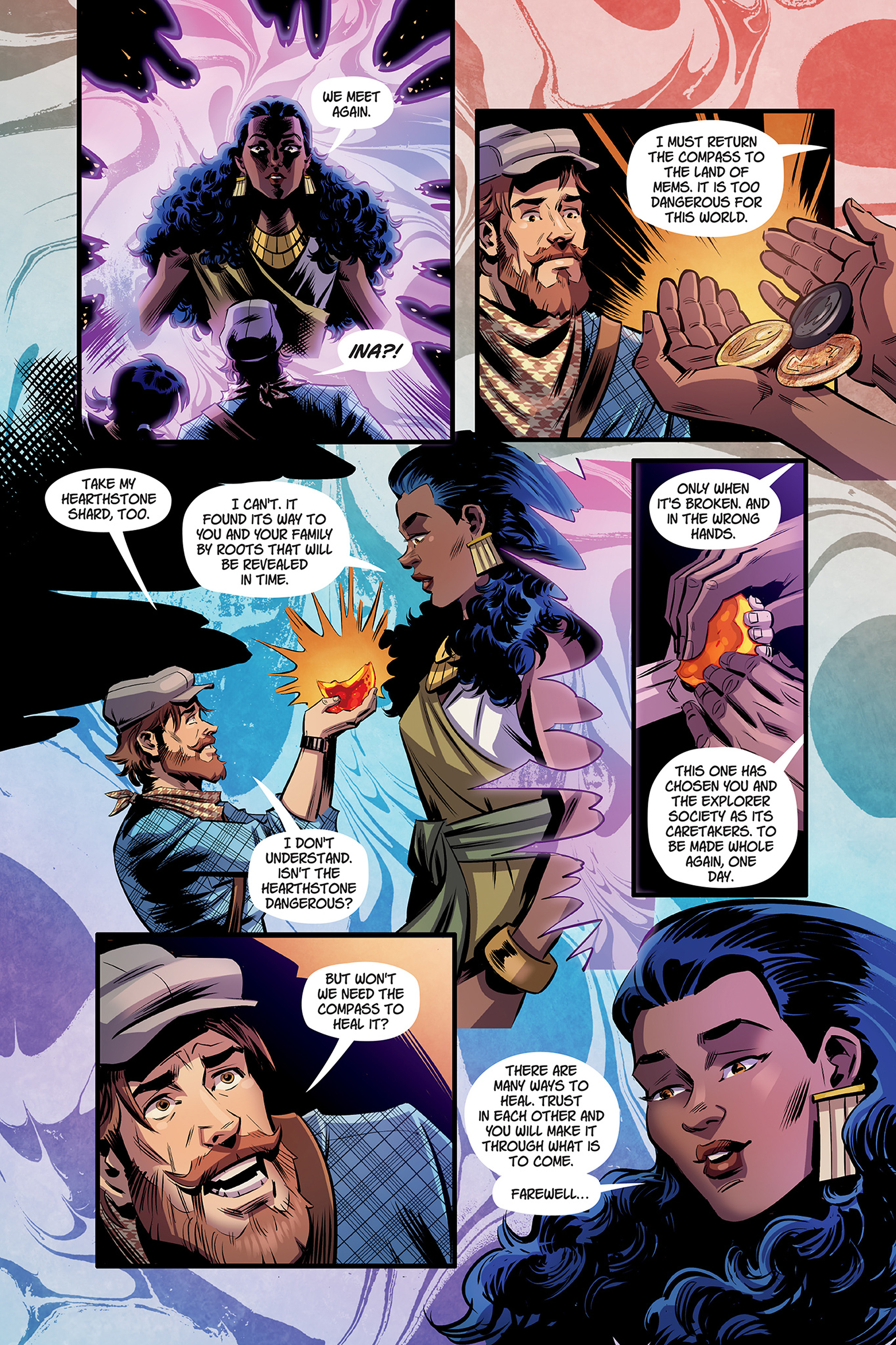 Read online Trackers Presents: Captain Nick & The Explorer Society - Compass of Mems comic -  Issue # TPB (Part 2) - 41