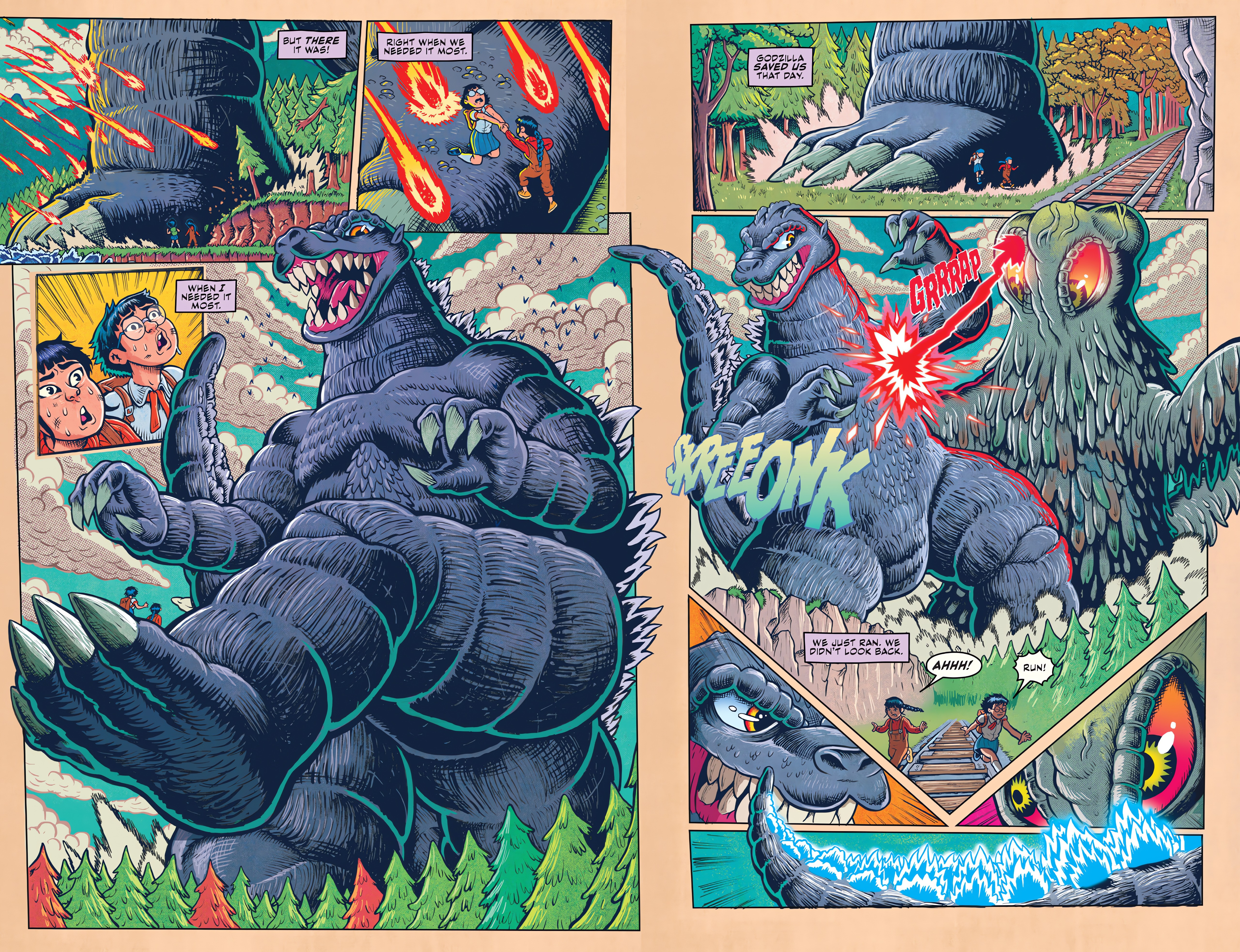 Read online Godzilla: War for Humanity comic -  Issue #1 - 5