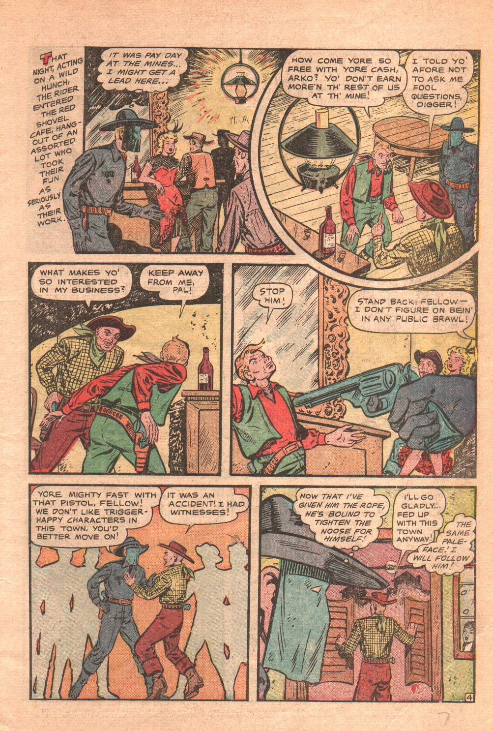 Read online The Rider comic -  Issue #1 - 6