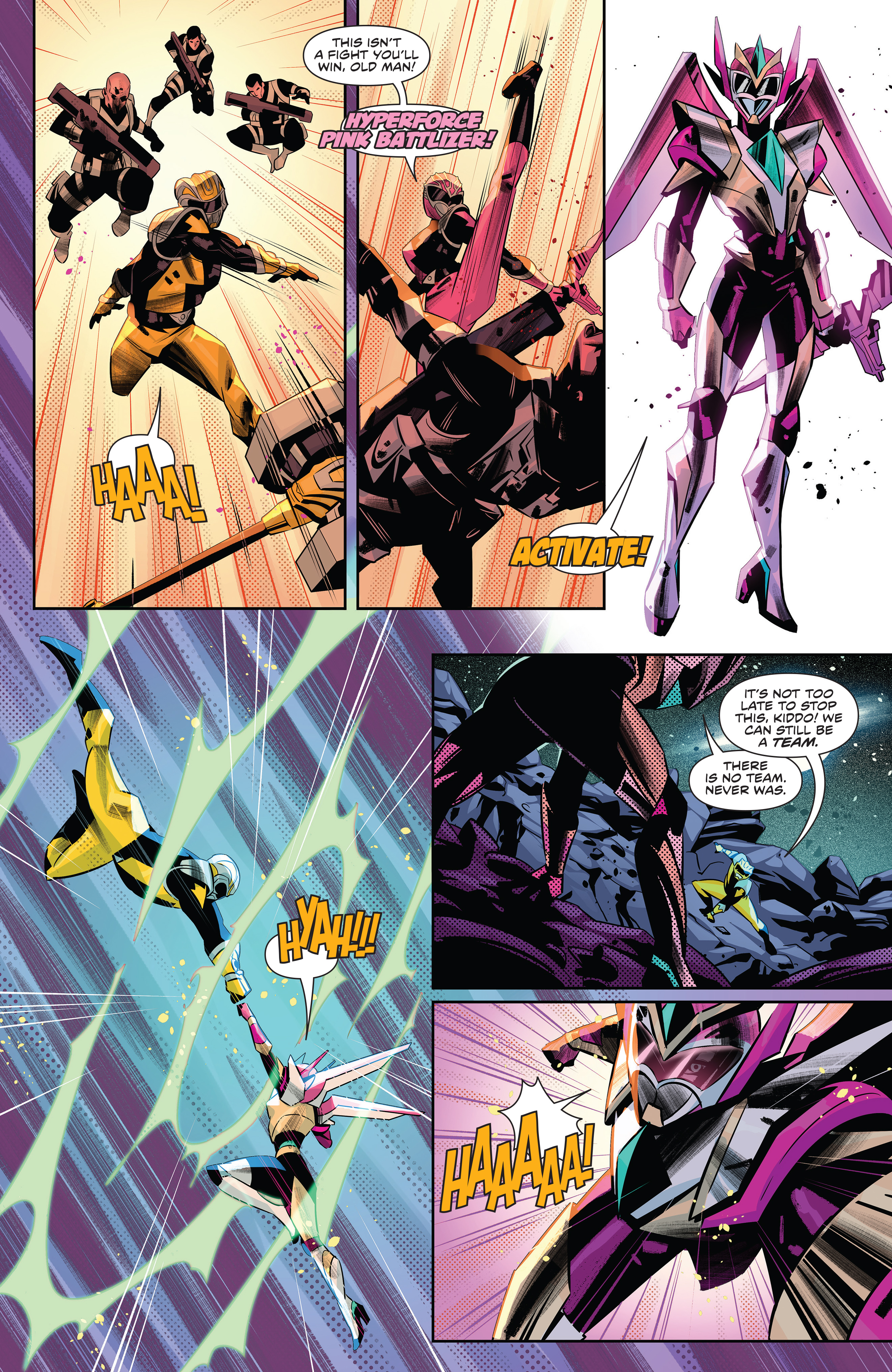 Read online Power Rangers Unlimited comic -  Issue # HyperForce - 7