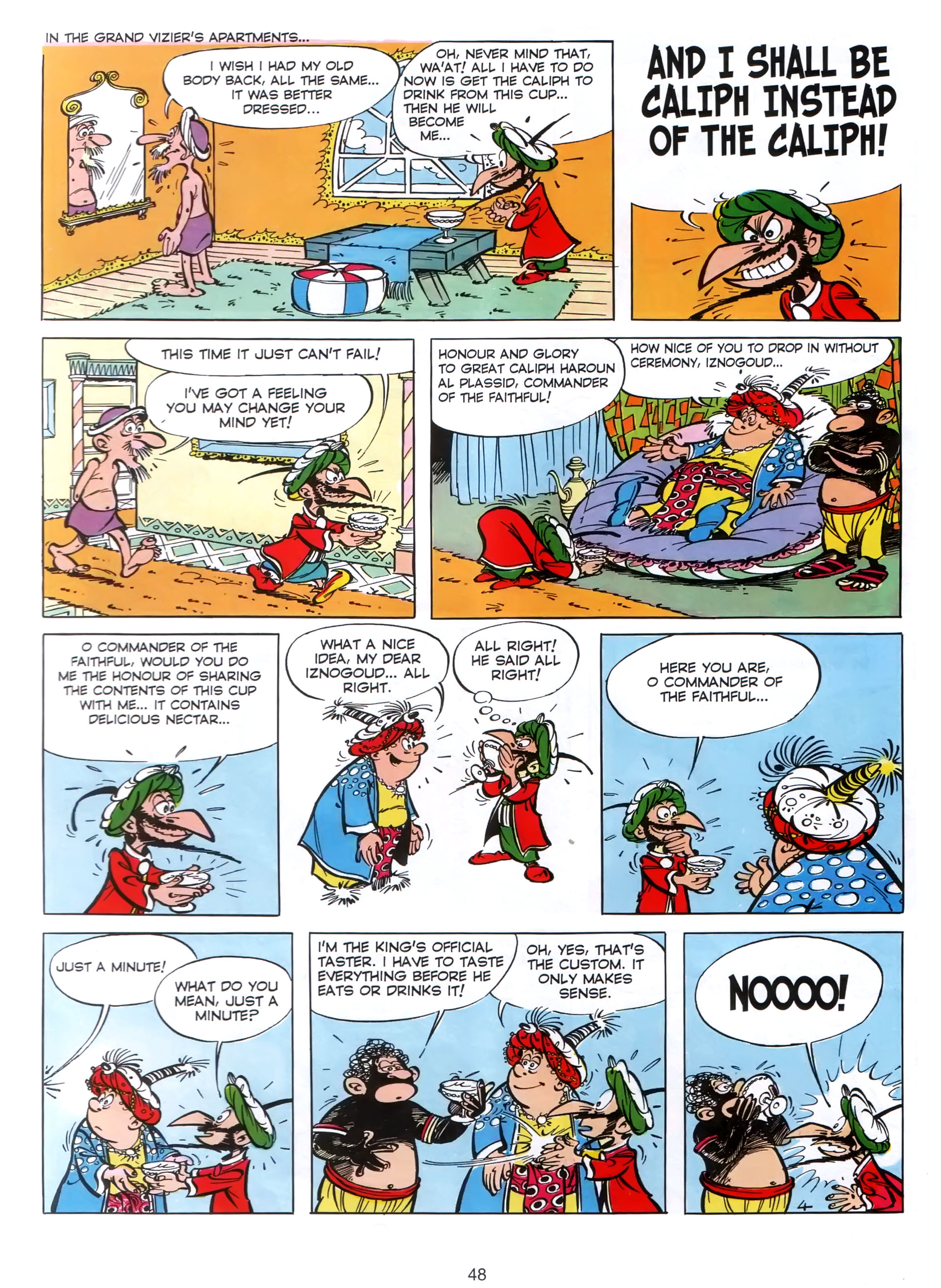 Read online Iznogoud comic -  Issue #1 - 46