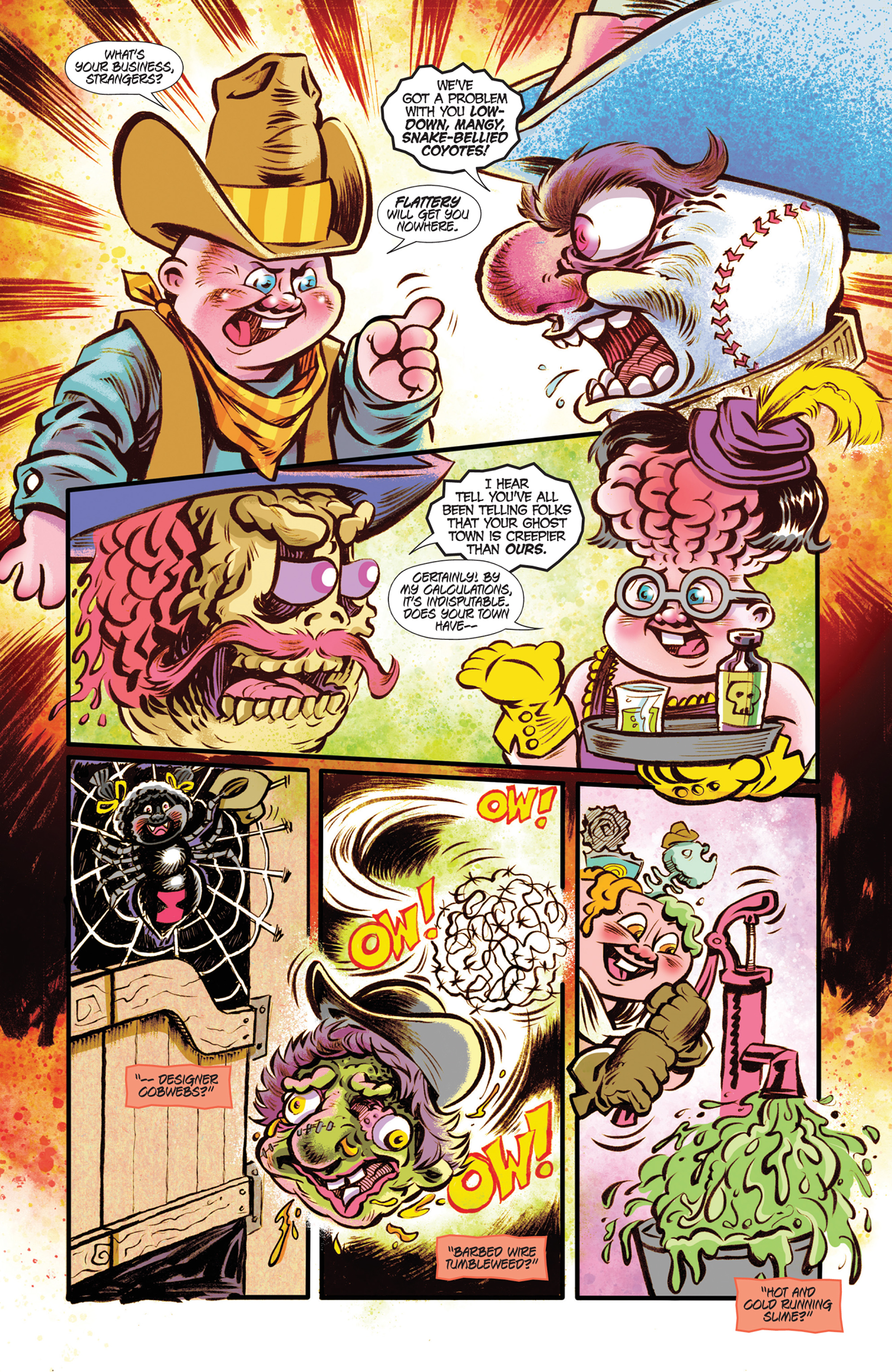Read online Madballs vs Garbage Pail Kids – Time Again, Slime Again comic -  Issue #3 - 9