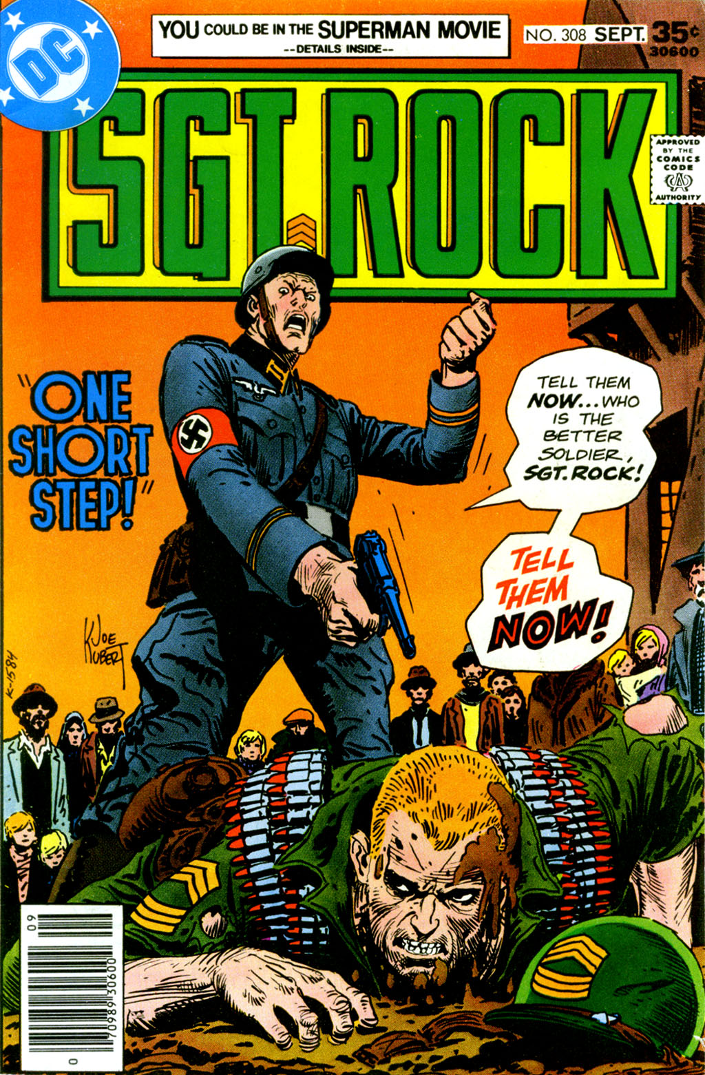 Read online Sgt. Rock comic -  Issue #308 - 1