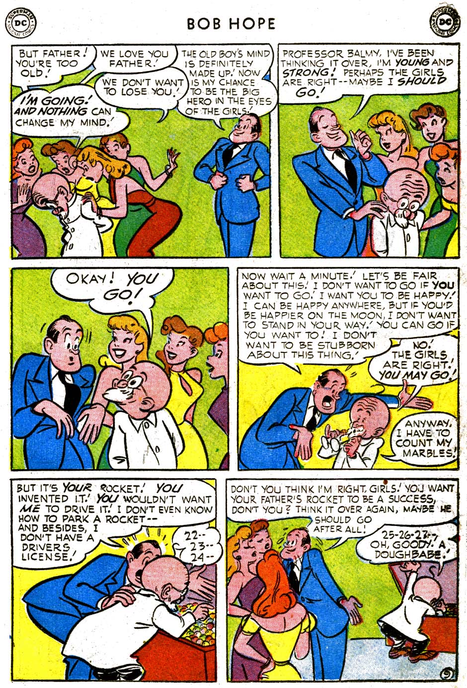 Read online The Adventures of Bob Hope comic -  Issue #24 - 23