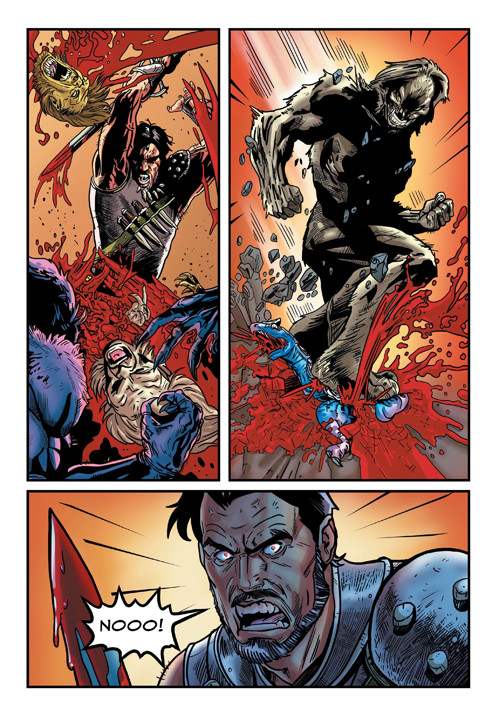 Read online Dinosaur Warrior comic -  Issue # TPB - 41
