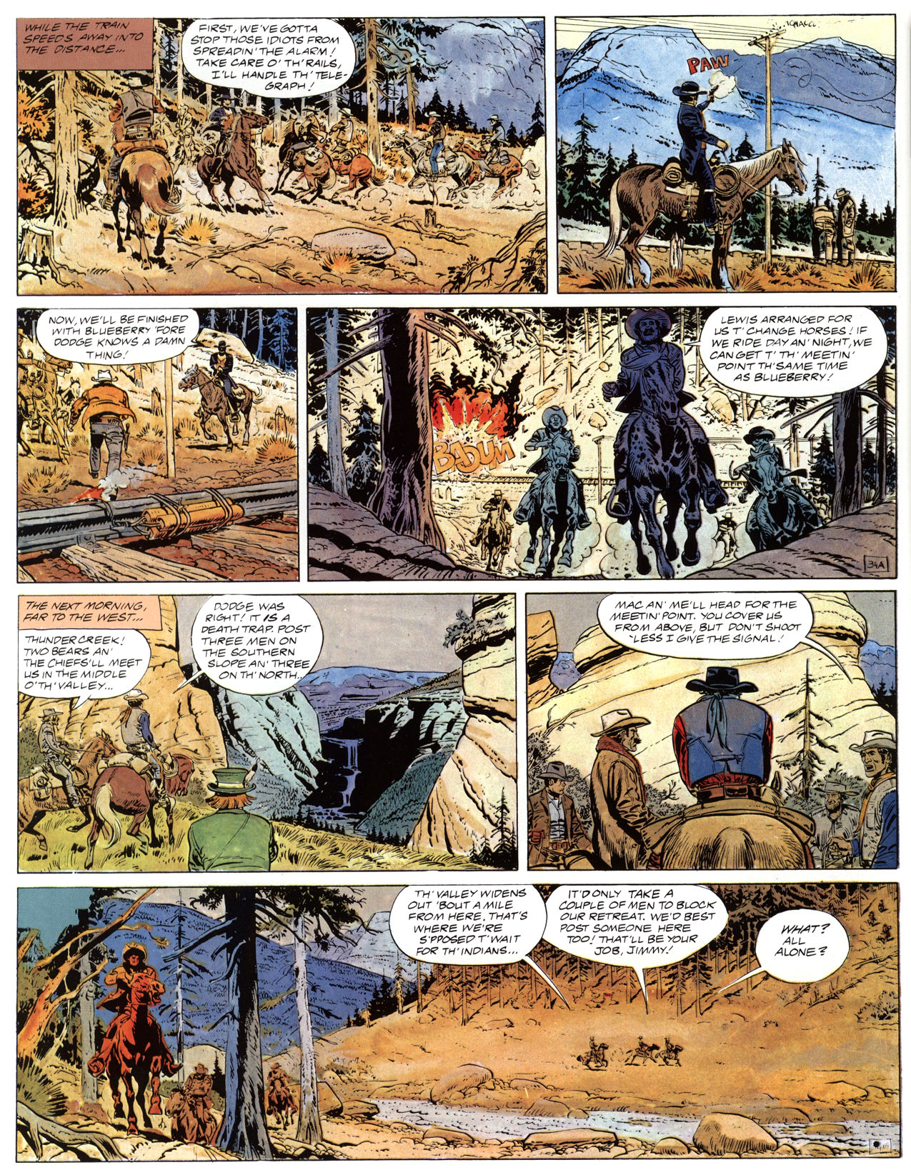 Read online Epic Graphic Novel: Lieutenant Blueberry comic -  Issue #1 - 38