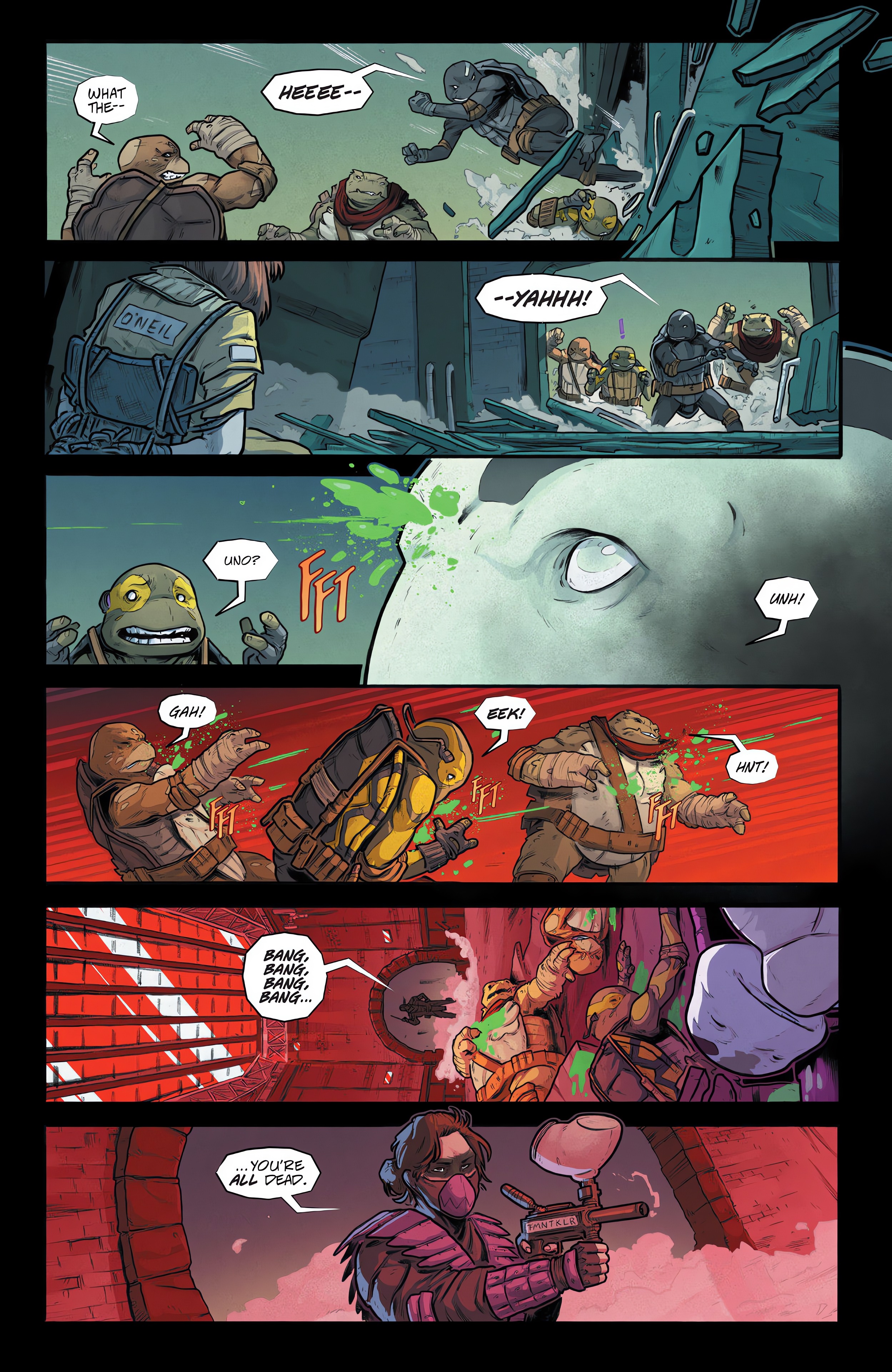 Read online Teenage Mutant Ninja Turtles: The Last Ronin - The Lost Years comic -  Issue #4 - 7