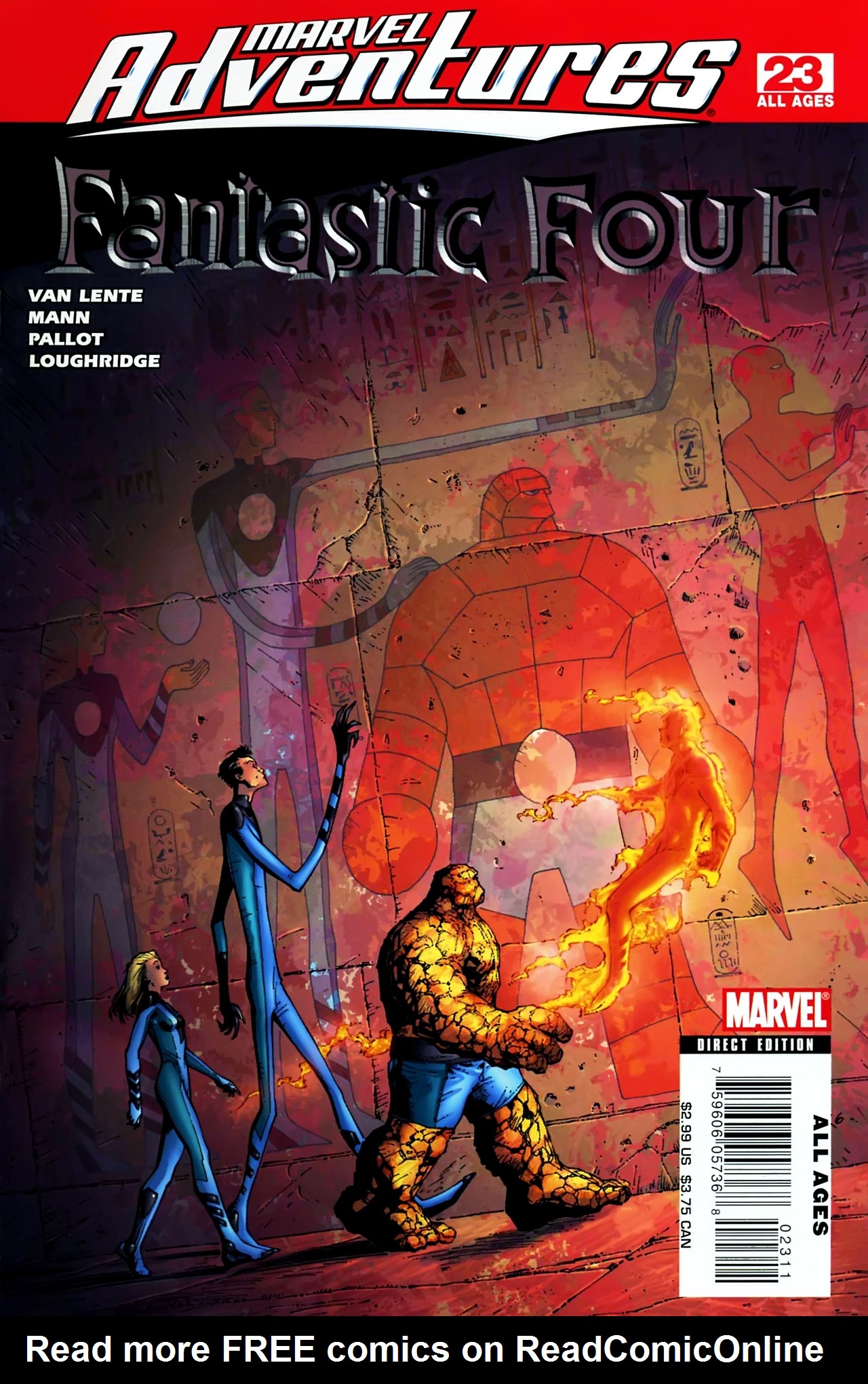 Read online Marvel Adventures Fantastic Four comic -  Issue #23 - 1
