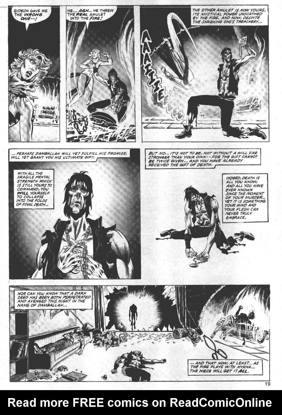 Read online Bizarre Adventures comic -  Issue #33 - 19