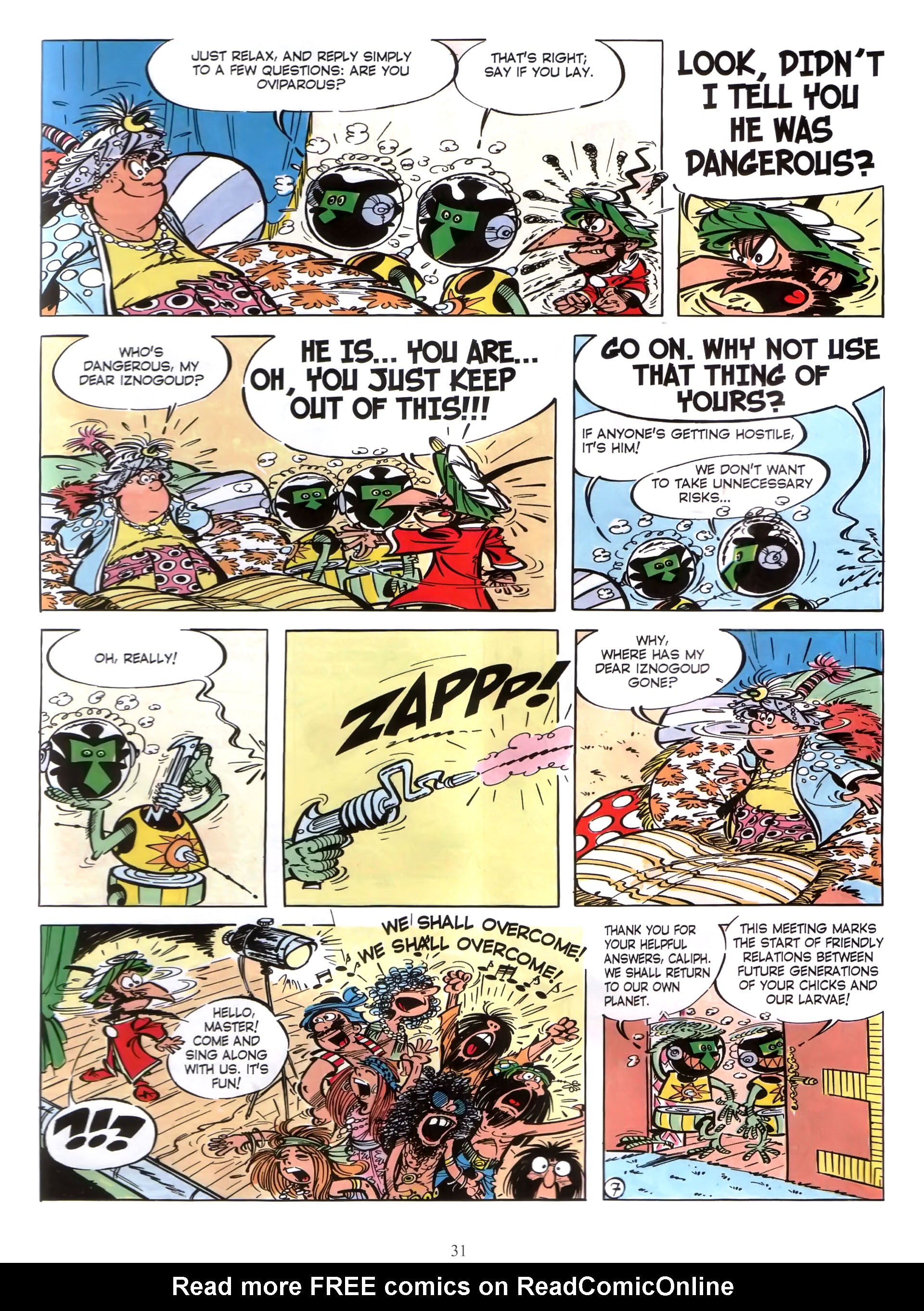 Read online Iznogoud comic -  Issue #5 - 29