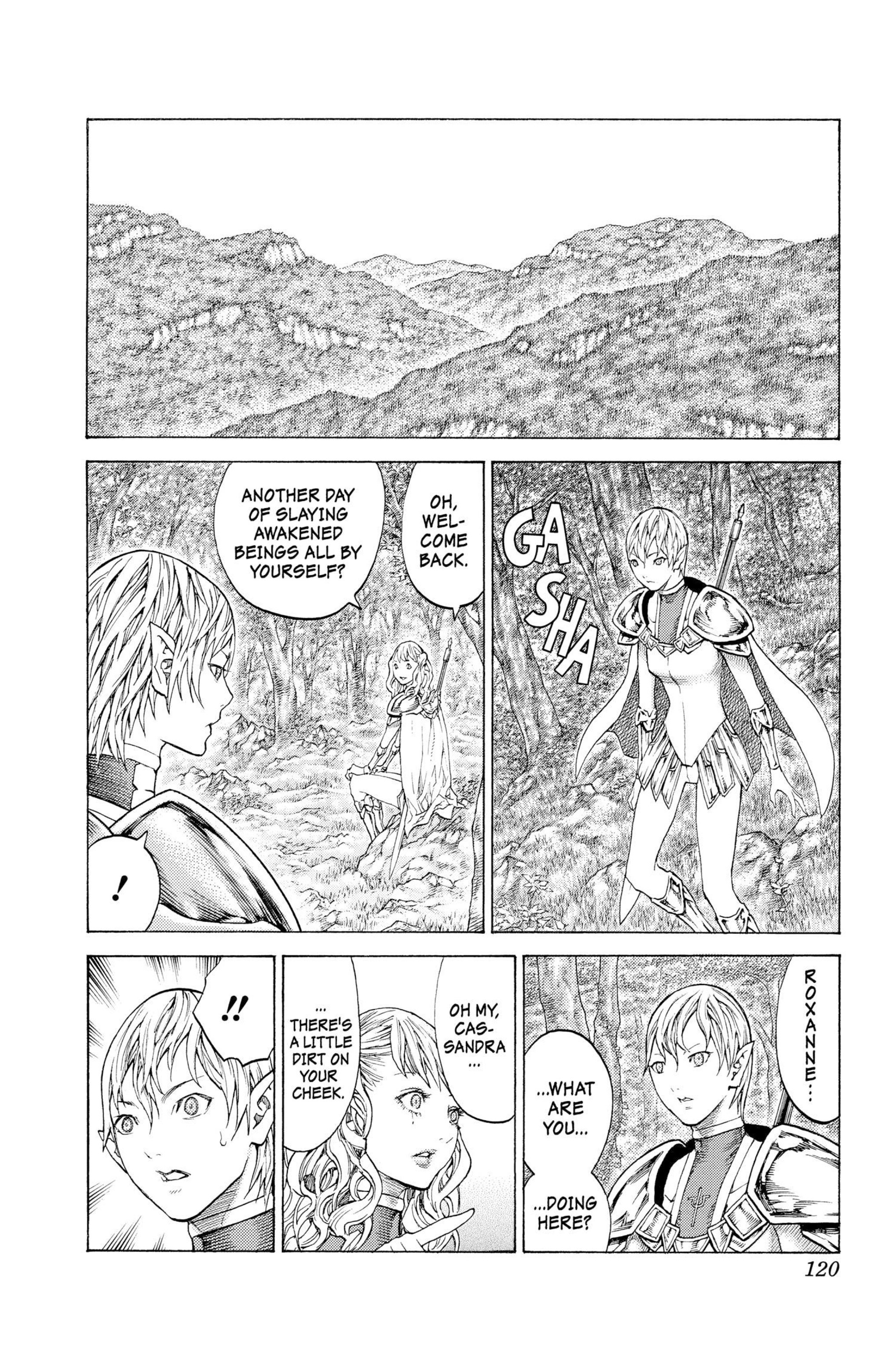 Read online Claymore comic -  Issue #21 - 110