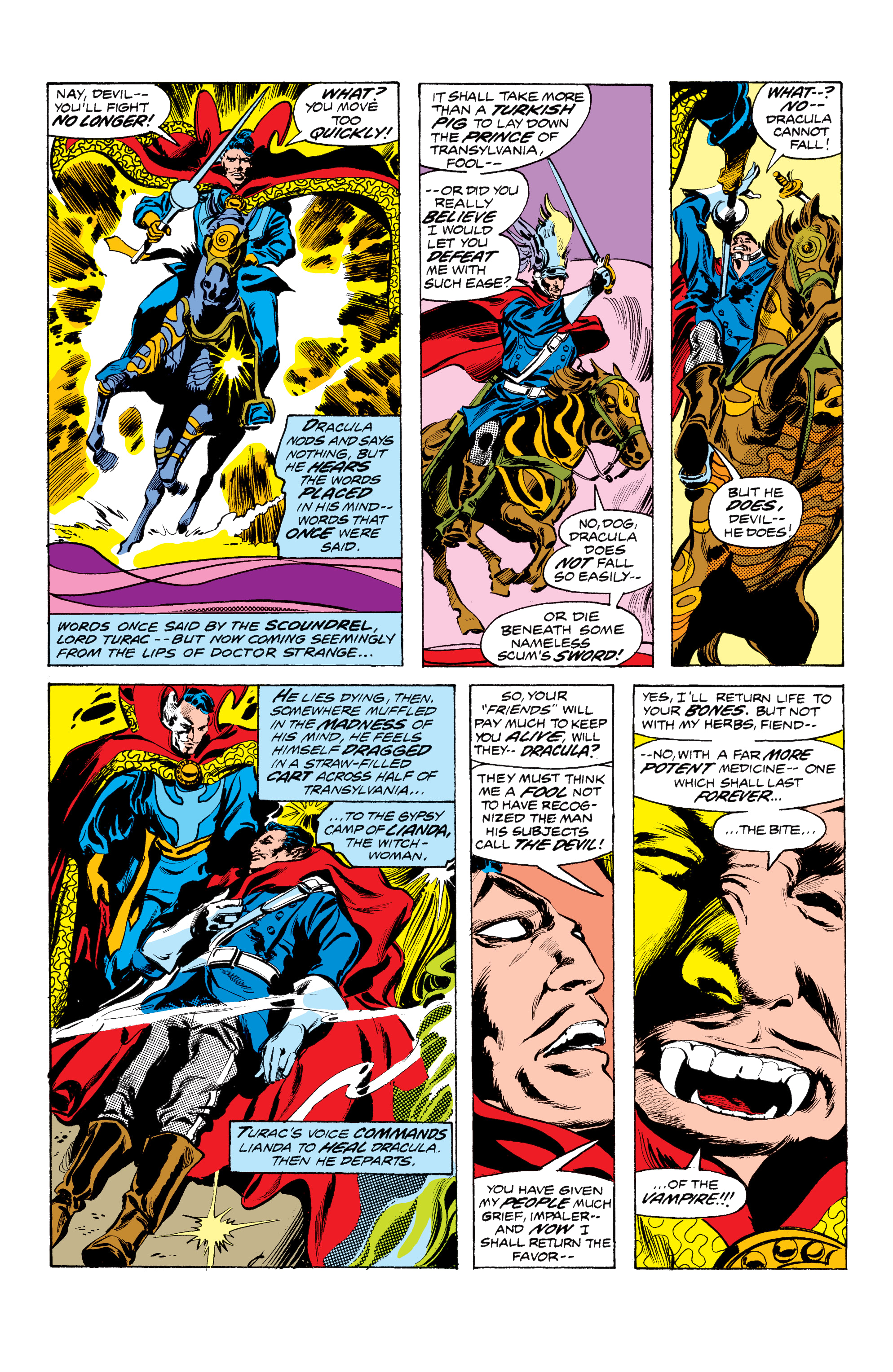 Read online Tomb of Dracula (1972) comic -  Issue # _The Complete Collection 4 (Part 3) - 74