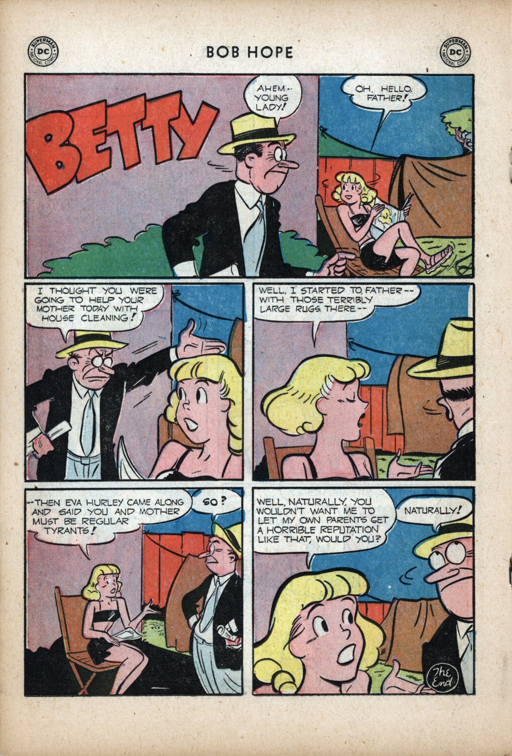 Read online The Adventures of Bob Hope comic -  Issue #15 - 22