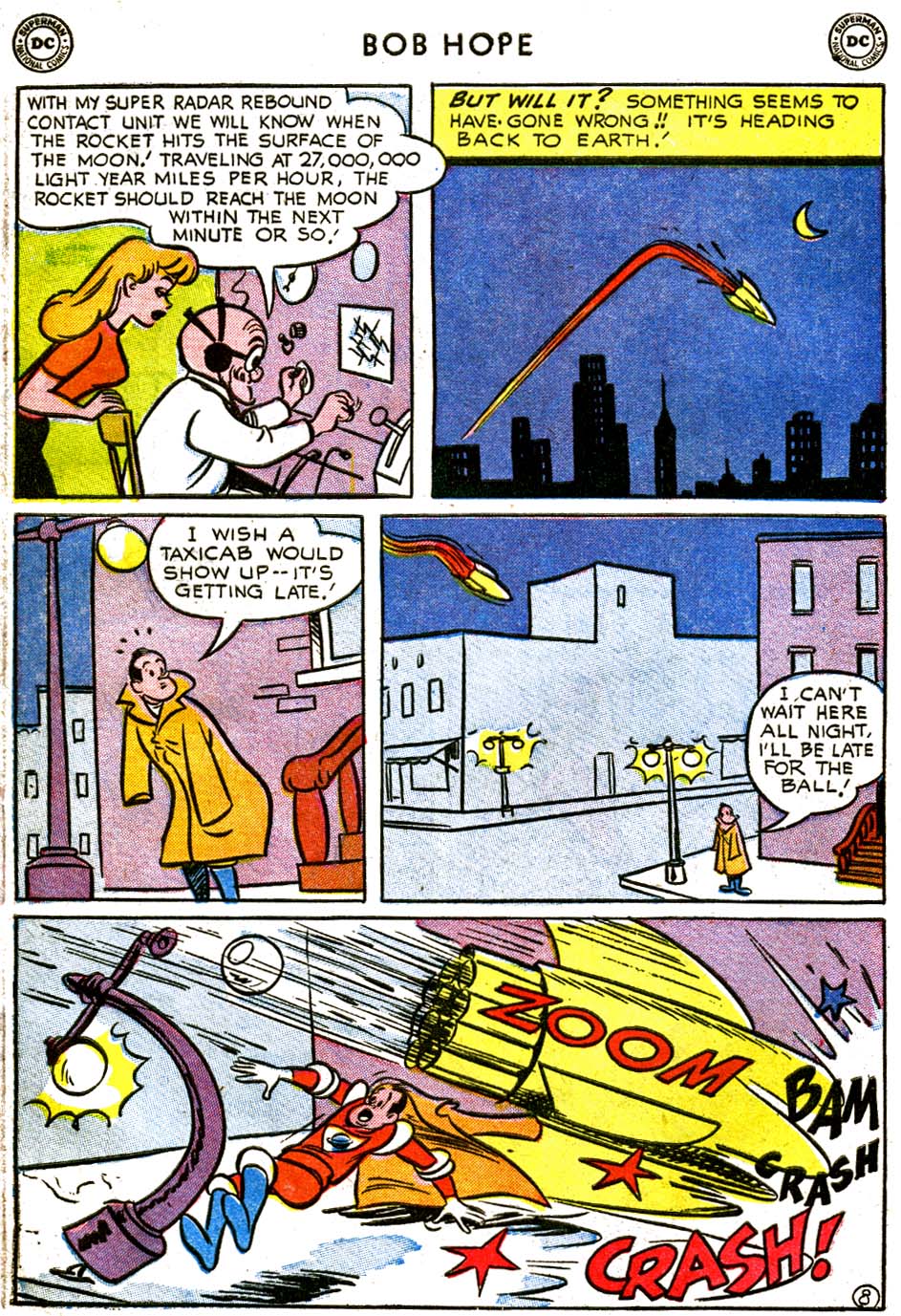 Read online The Adventures of Bob Hope comic -  Issue #24 - 10