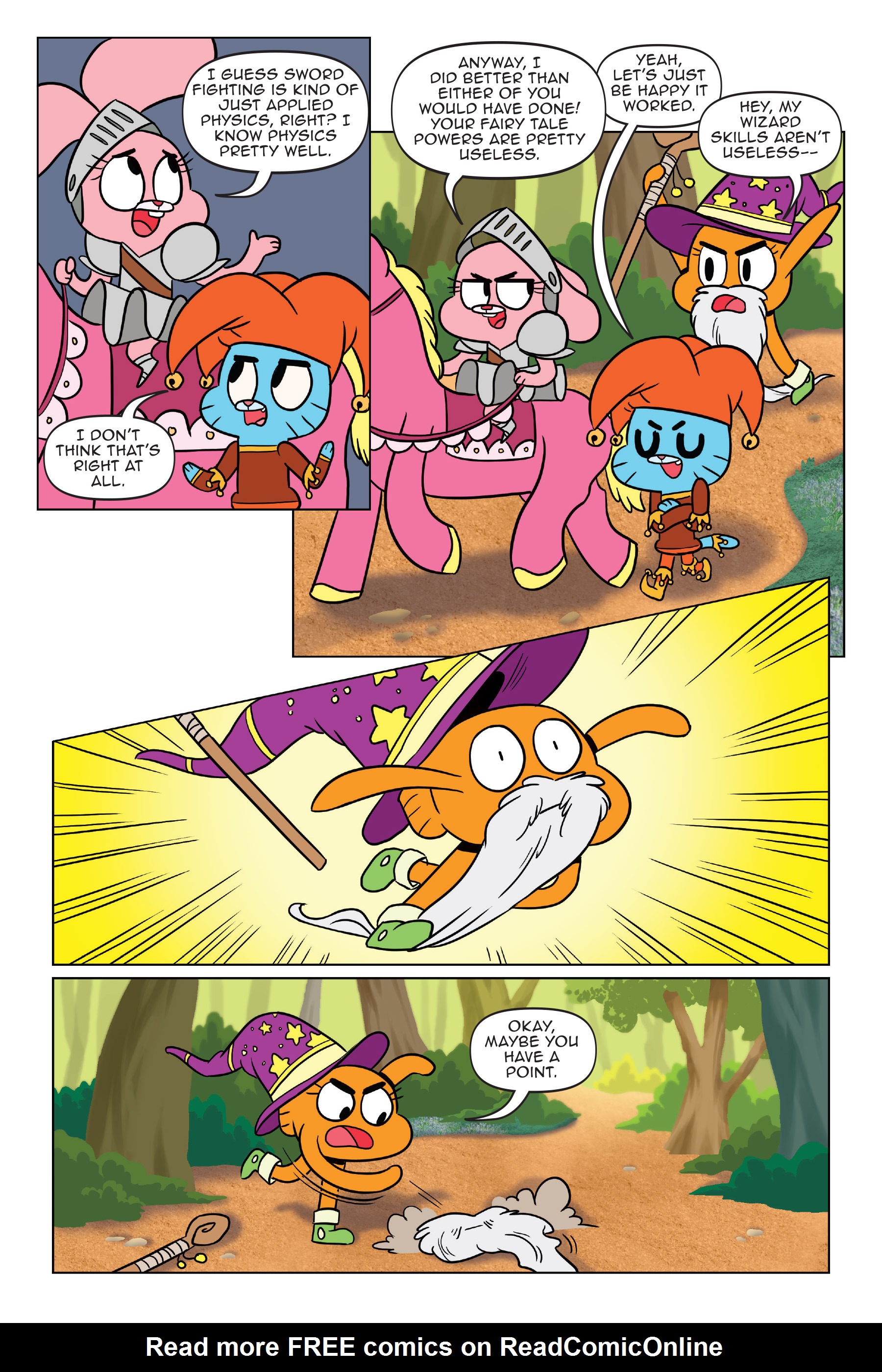 Read online The Amazing World of Gumball: Fairy Tale Trouble comic -  Issue # Full - 62