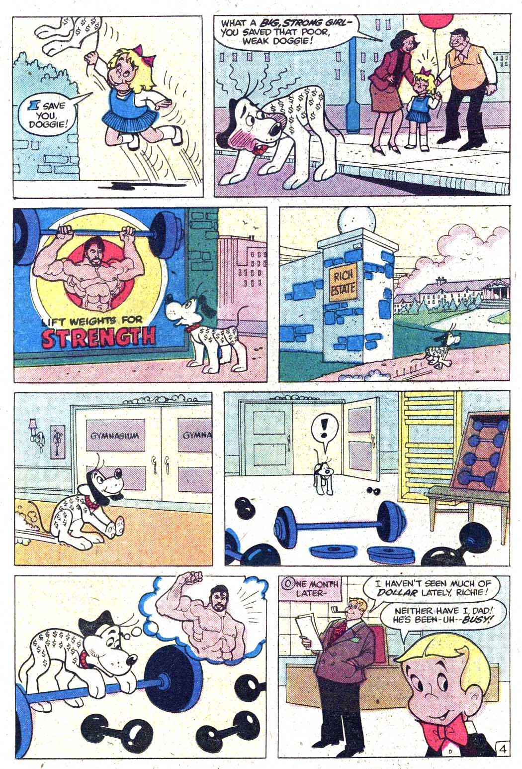 Read online Richie Rich & Dollar the Dog comic -  Issue #13 - 15