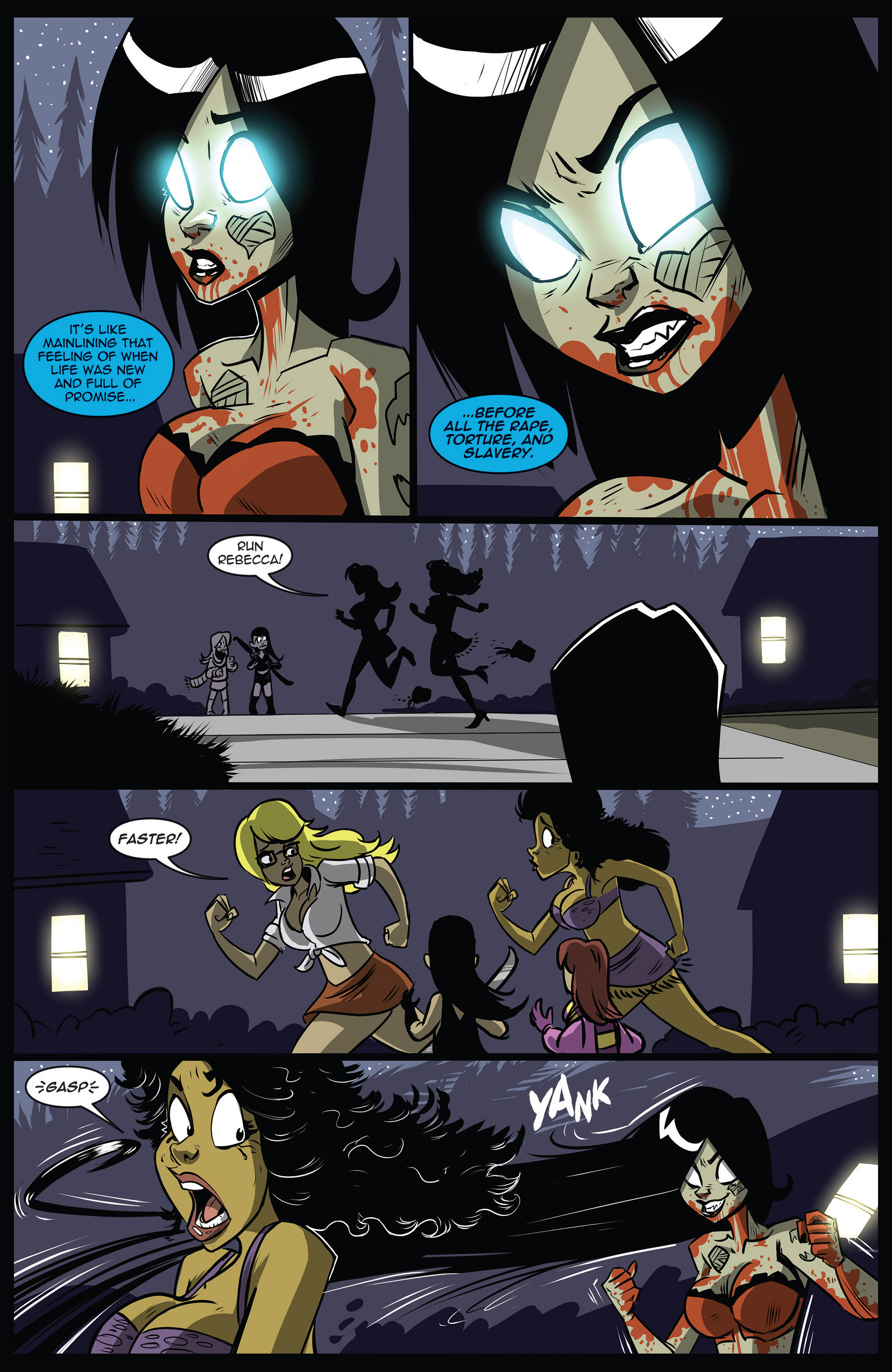 Read online Zombie Tramp Halloween Special comic -  Issue # Full - 25