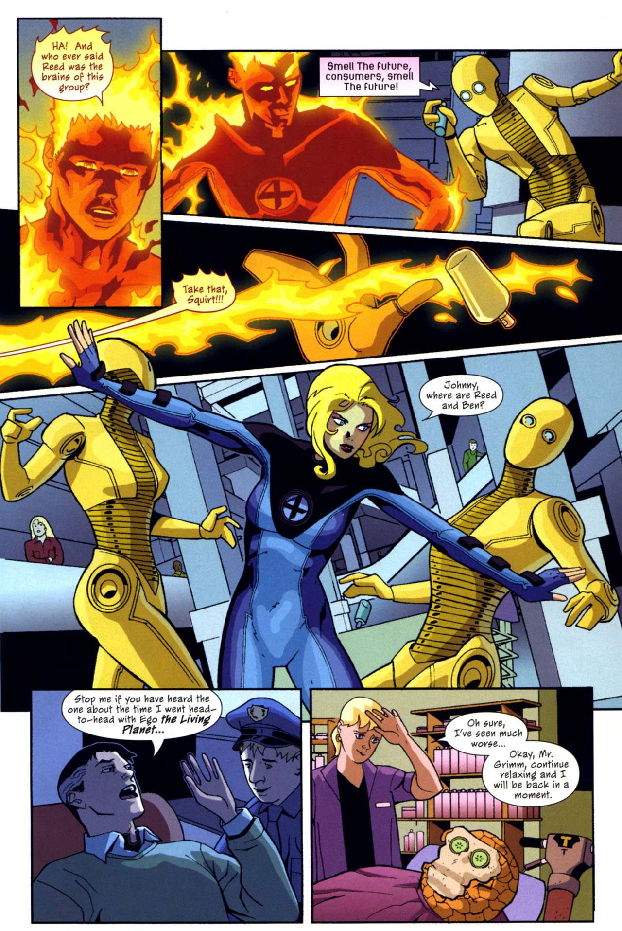 Read online Marvel Adventures Fantastic Four comic -  Issue #31 - 8