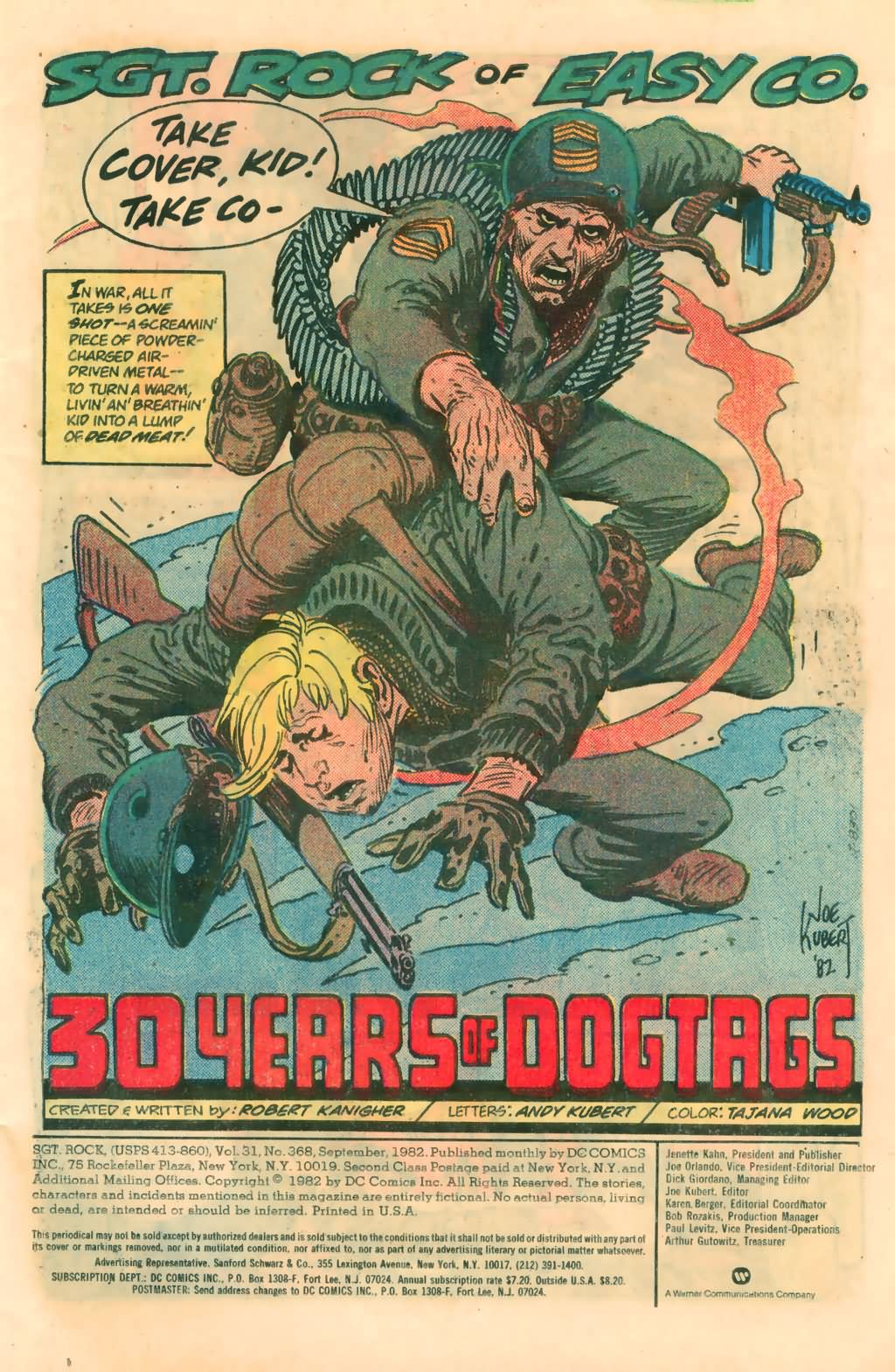 Read online Sgt. Rock comic -  Issue #368 - 3
