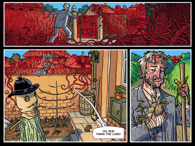 Read online H. G. Wells' The War of the Worlds comic -  Issue # TPB - 81