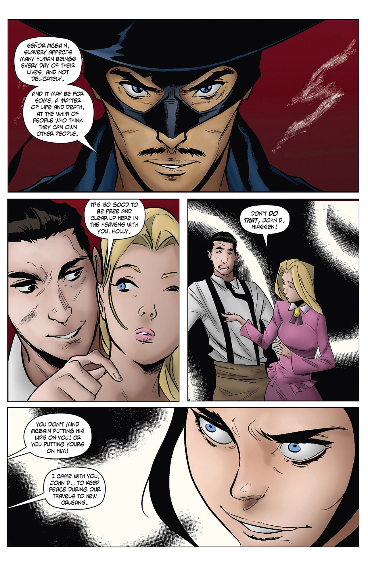 Read online Zorro Flights comic -  Issue #3 - 19