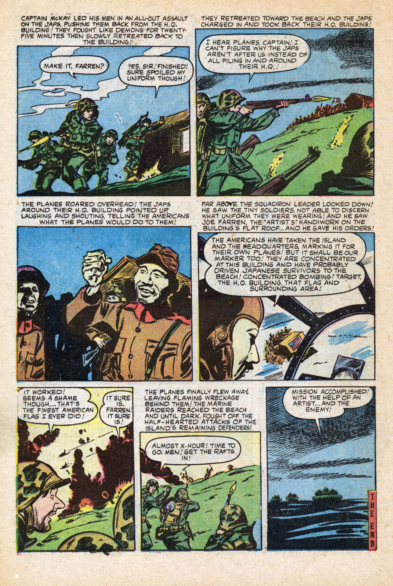 Read online Marines in Action comic -  Issue #5 - 14