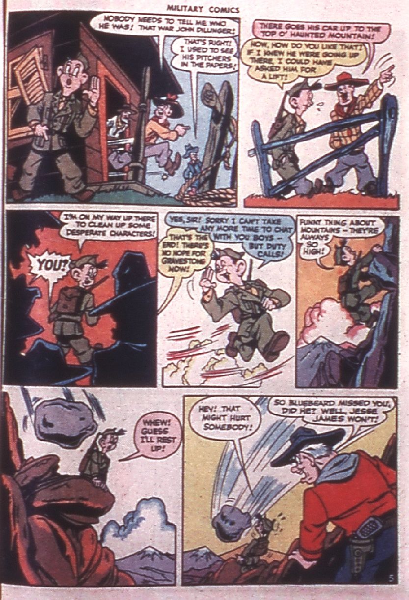 Read online Military Comics comic -  Issue #39 - 35