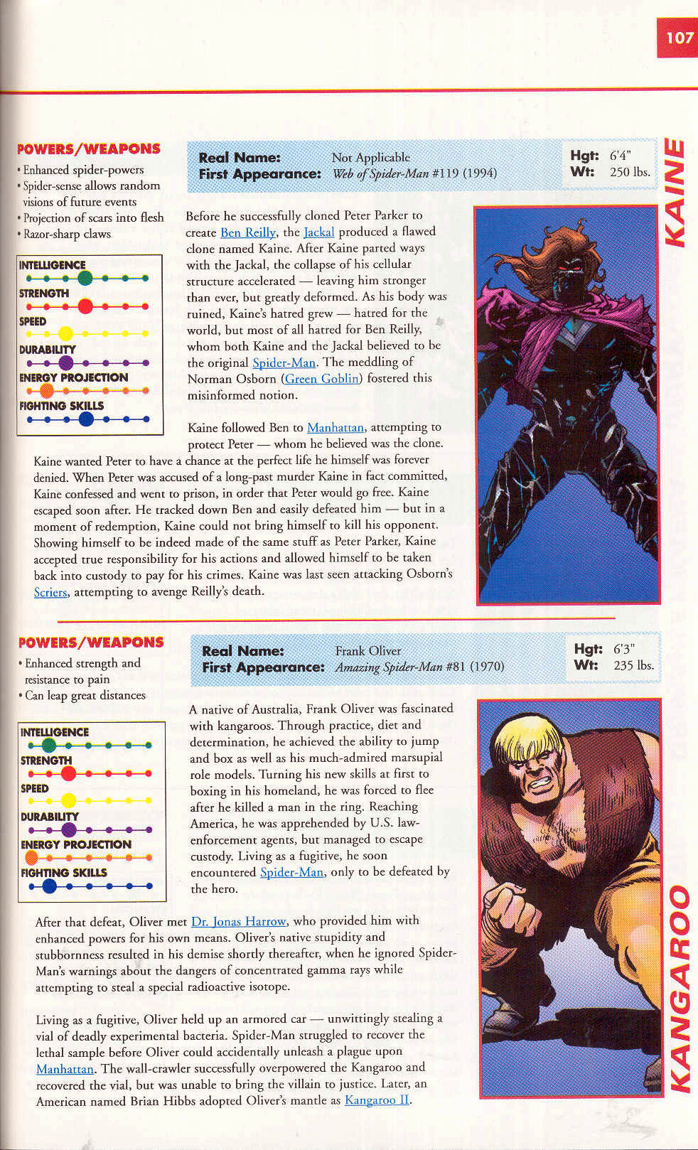 Read online Marvel Encyclopedia comic -  Issue # TPB 4 - 107