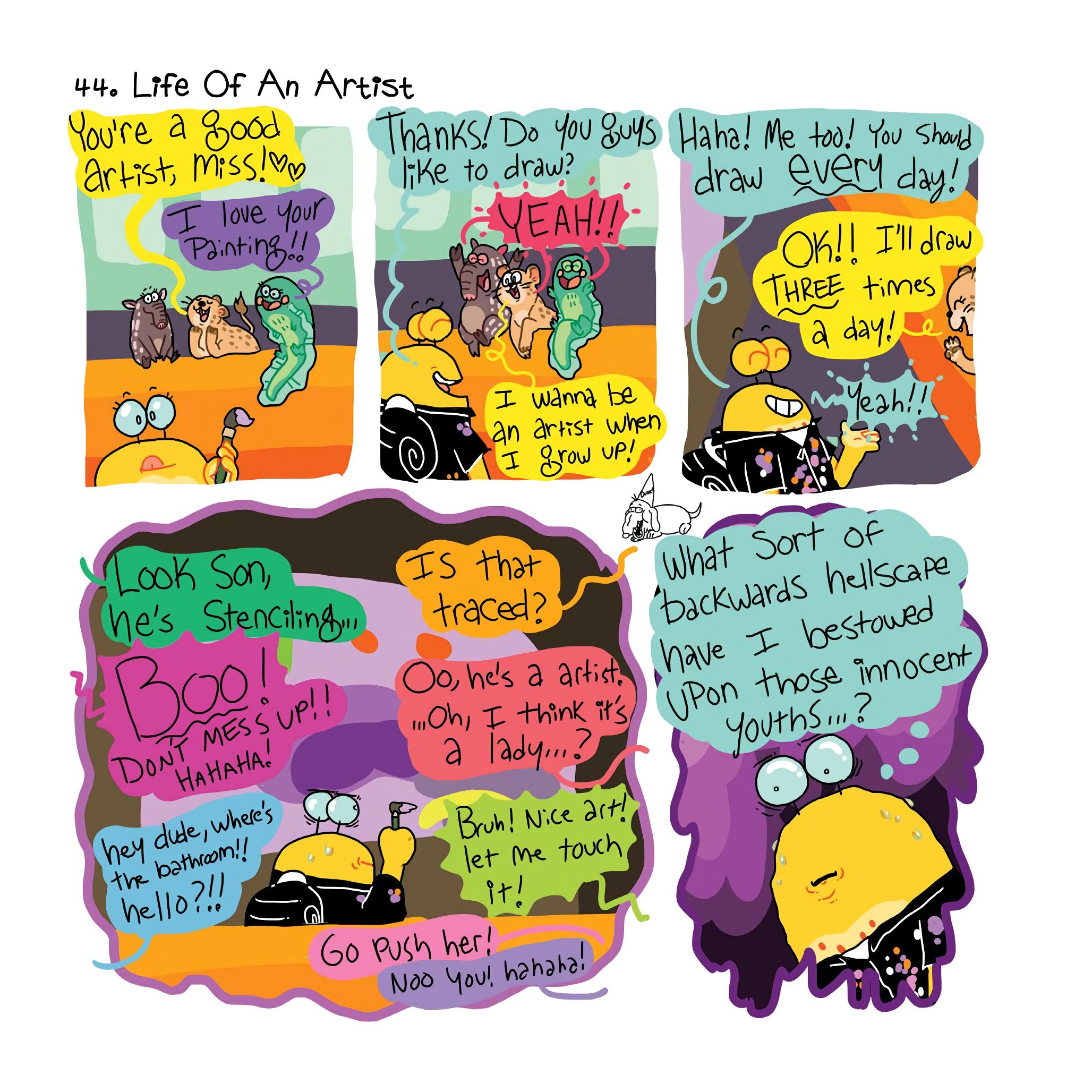 Read online Little Tunny's Snail Diaries comic -  Issue # TPB (Part 1) - 50