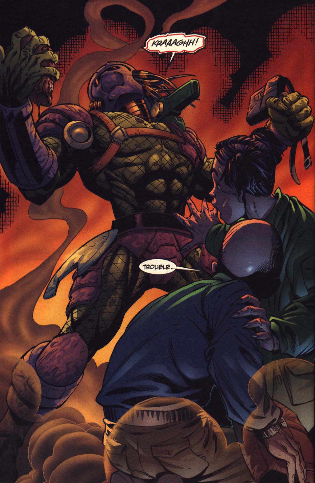 Read online Aliens vs. Predator: Xenogenesis comic -  Issue #3 - 30
