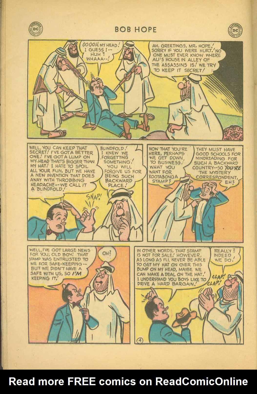 Read online The Adventures of Bob Hope comic -  Issue #48 - 16