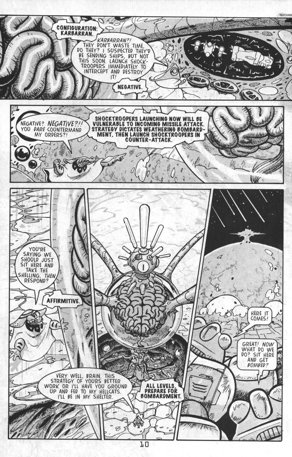 Read online Robotech: Invid World: Assult on Optera comic -  Issue # Full - 13