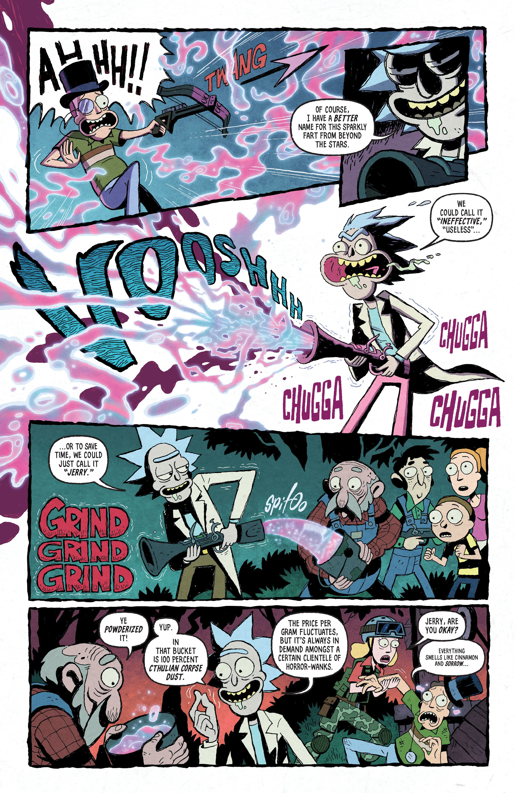 Read online Rick and Morty: vs. Cthulhu comic -  Issue # TPB - 16