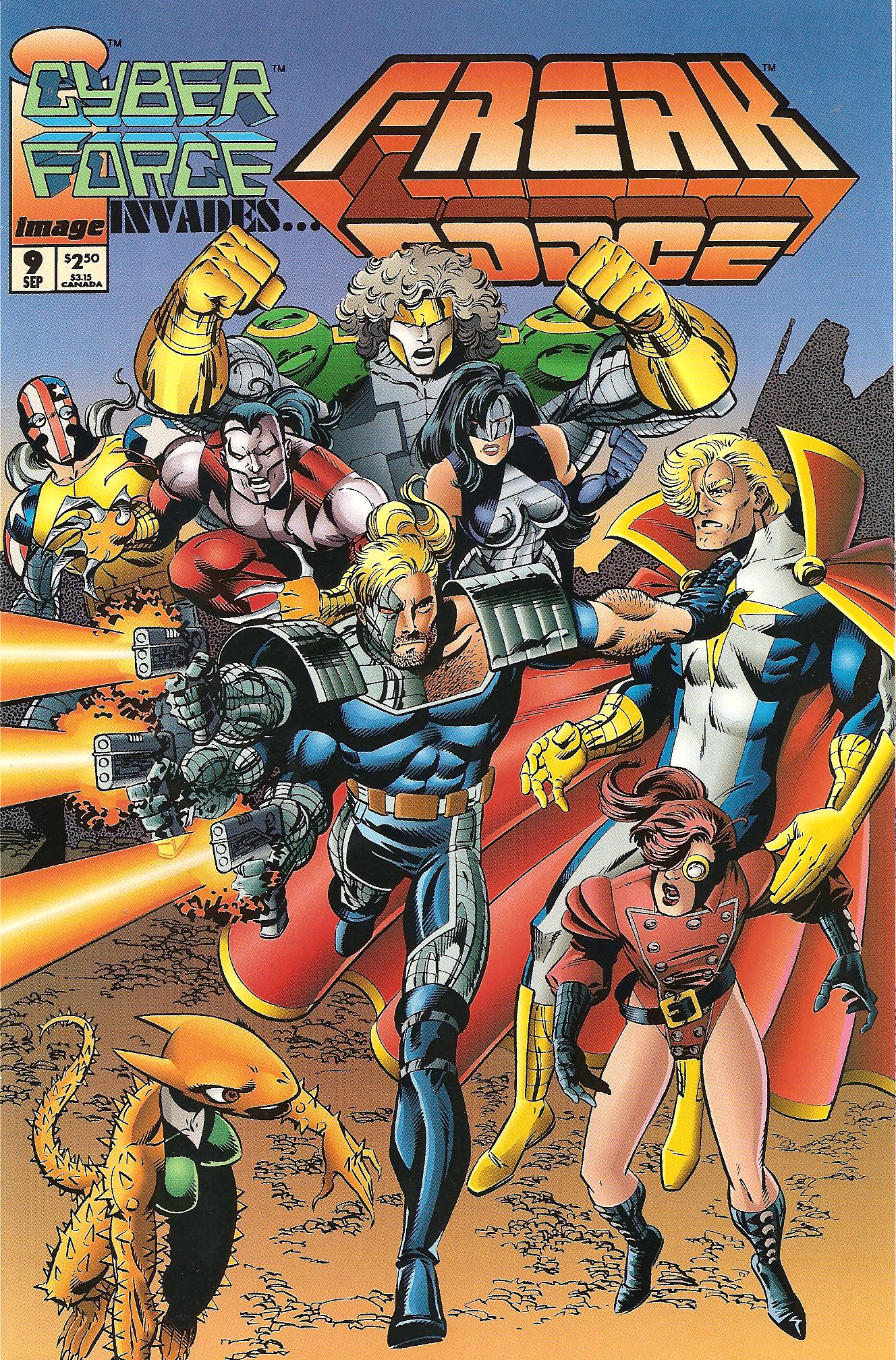 Read online Freak Force (1993) comic -  Issue #9 - 2