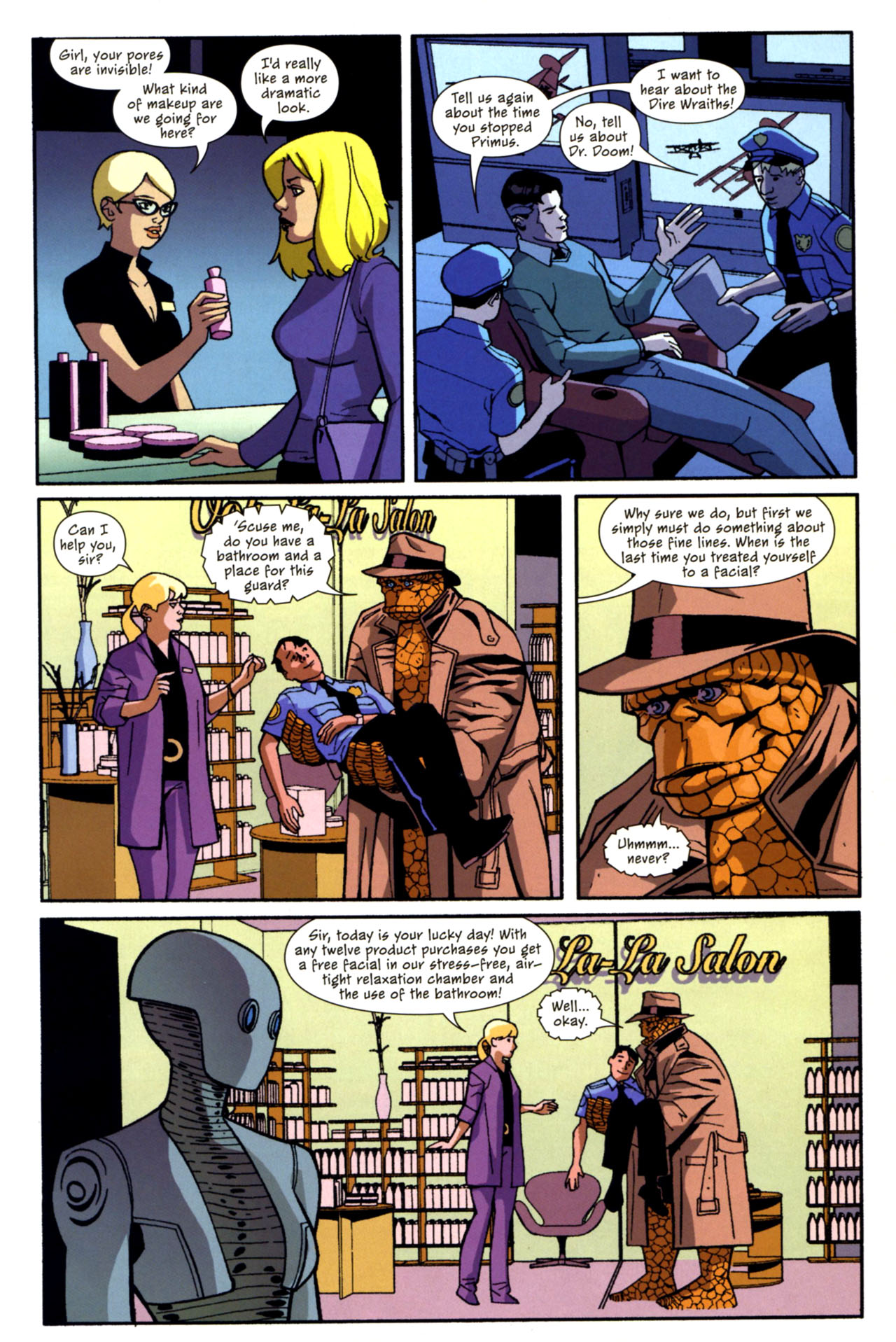 Read online Marvel Adventures Fantastic Four comic -  Issue #31 - 5