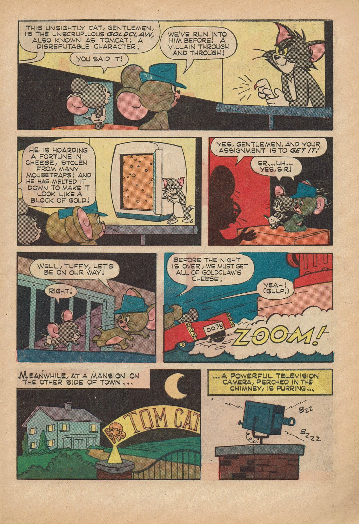 Read online Tom and Jerry The Mouse From T.R.A.P. comic -  Issue # Full - 5